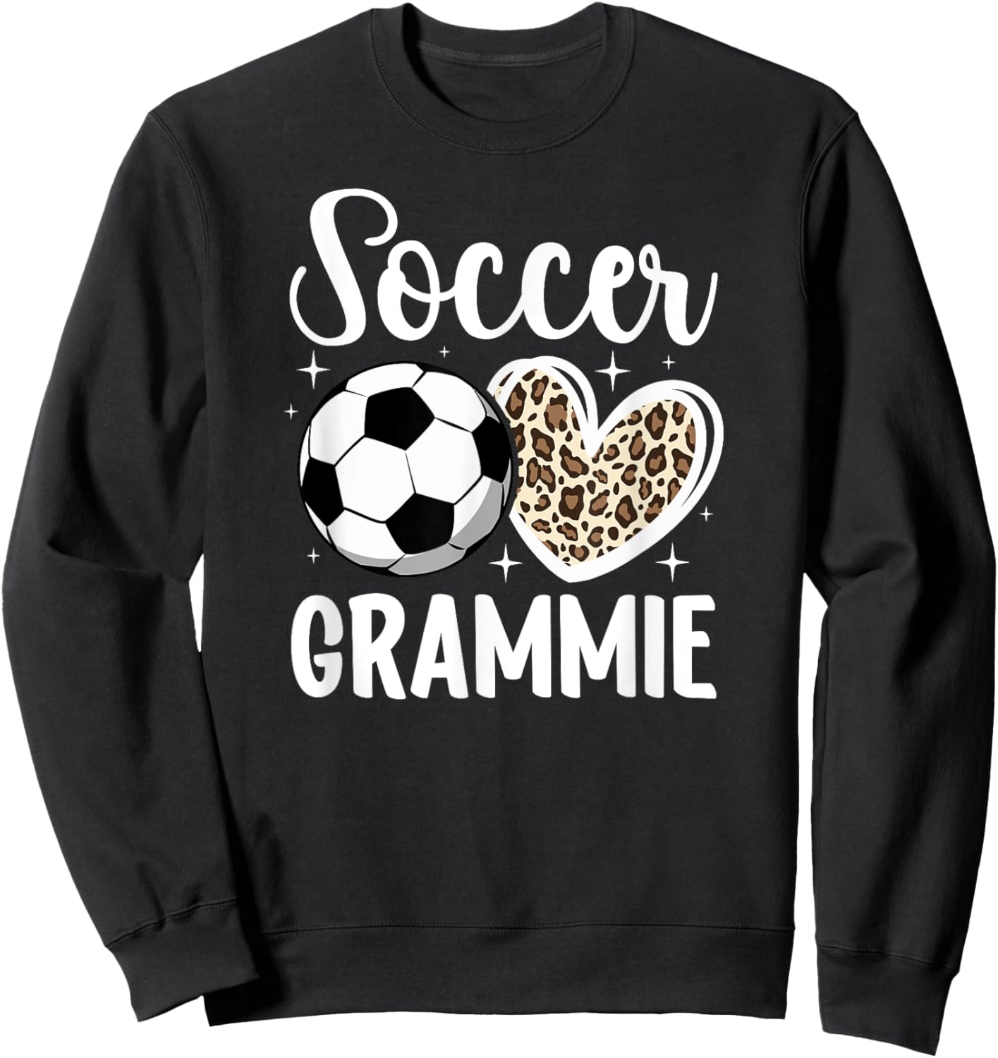 Soccer Grammie Grandma Grammie Of A Soccer Player Grammie Sweatshirt - Sweatshirt | Black