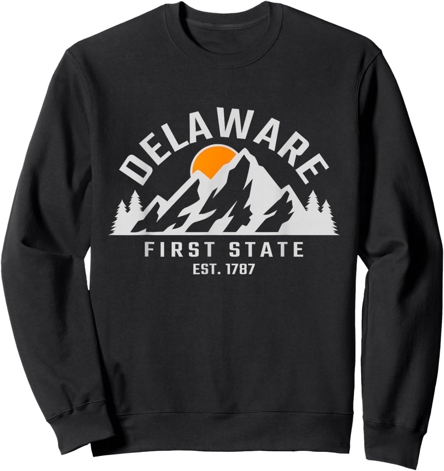 Delaware - First State - Outdoors - Classic Sweatshirt - Sweatshirt | Black