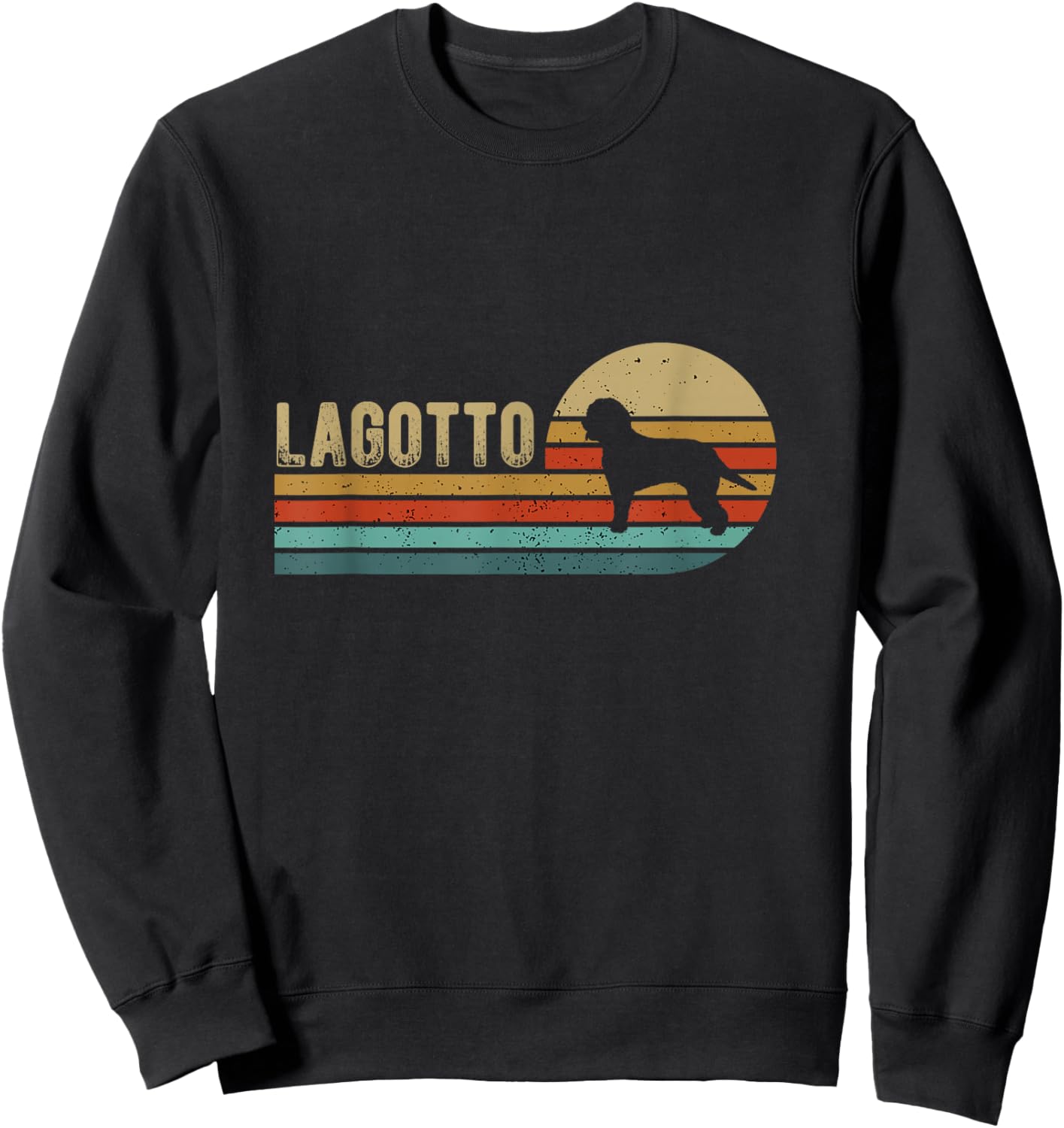Lagotto Romagnolo Dog Sweatshirt - Sweatshirt | Black
