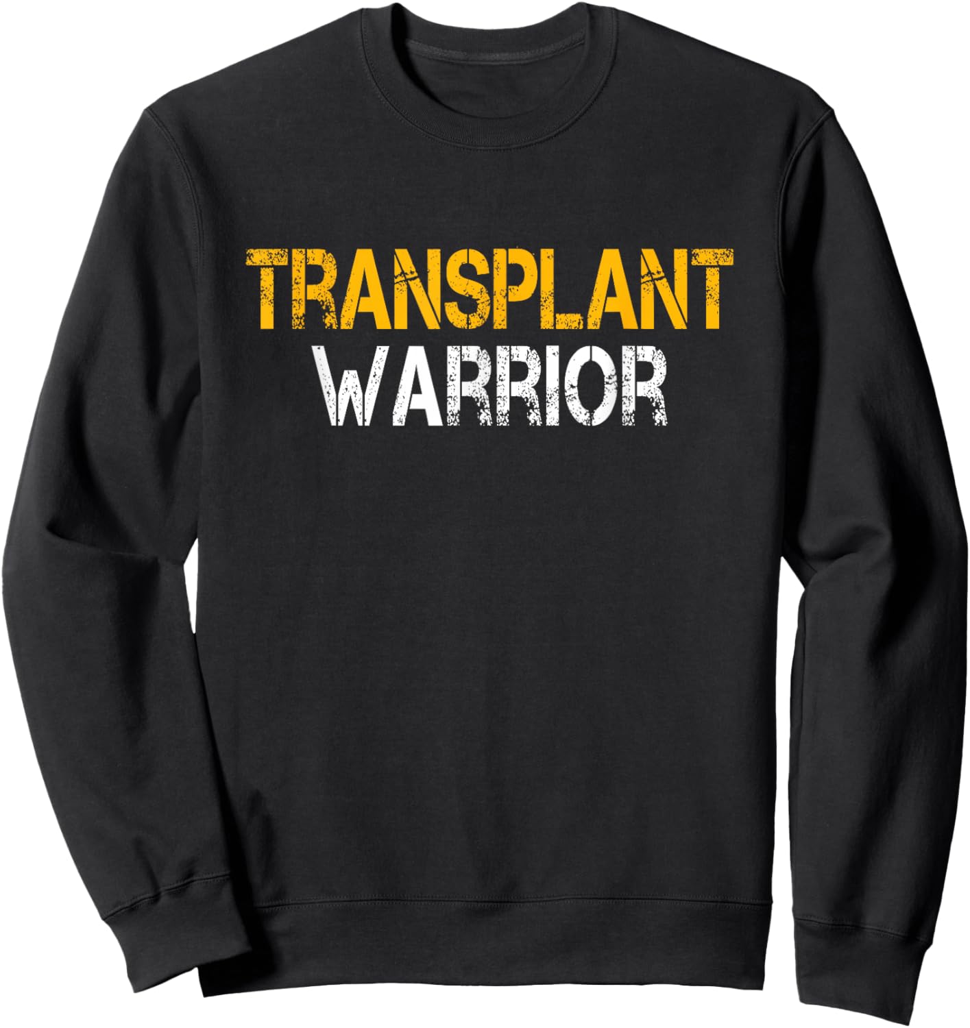 Transplant Warrior Heart Kidney Lung Liver Organ Transplant Sweatshirt - Sweatshirt | Black