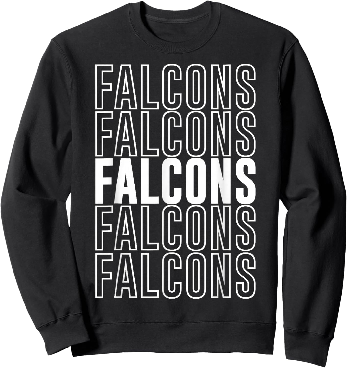 Falcons Sweatshirt - Sweatshirt | Black