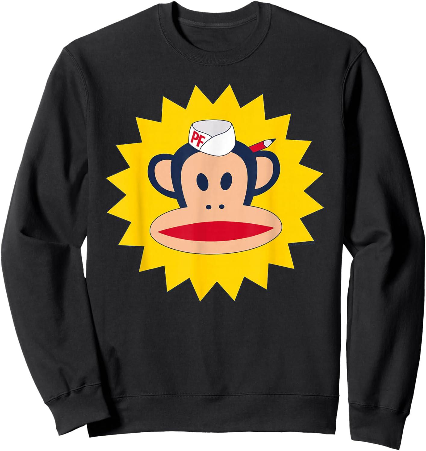 Paul Frank Diner Julius Monkey Waiter Sweatshirt - Sweatshirt | Black