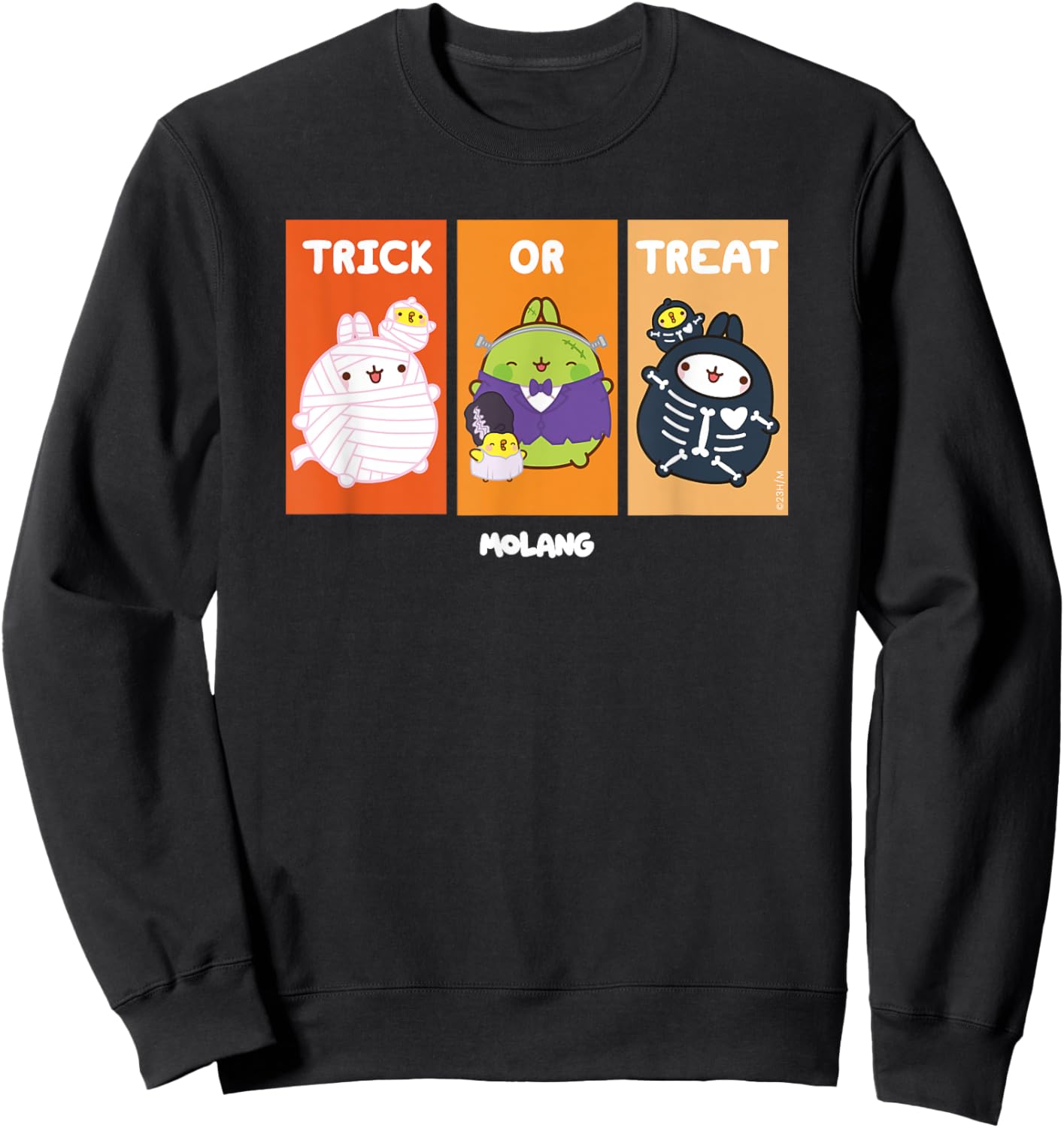 Molang - Halloween Edition Sweatshirt - Sweatshirt | Black