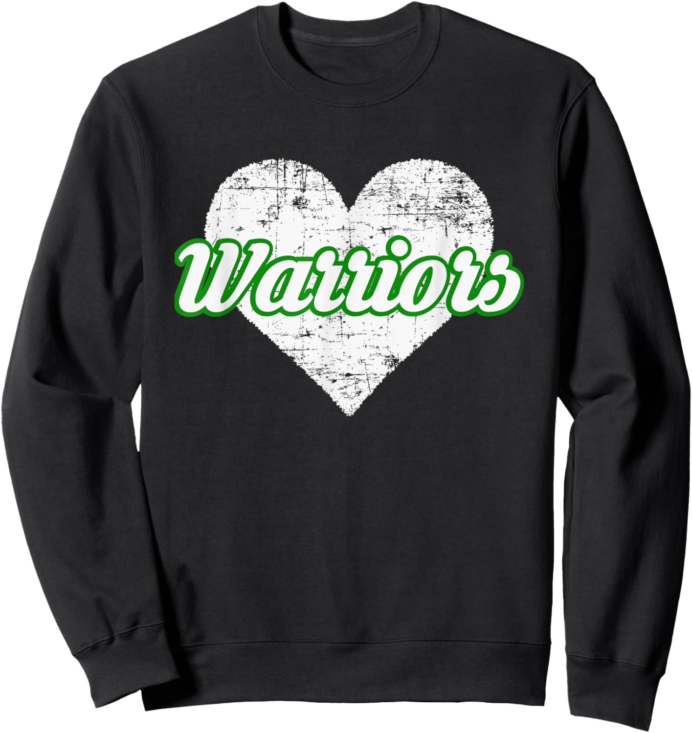 West Branch Warriors Over Heart Sweatshirt - Sweatshirt | Black