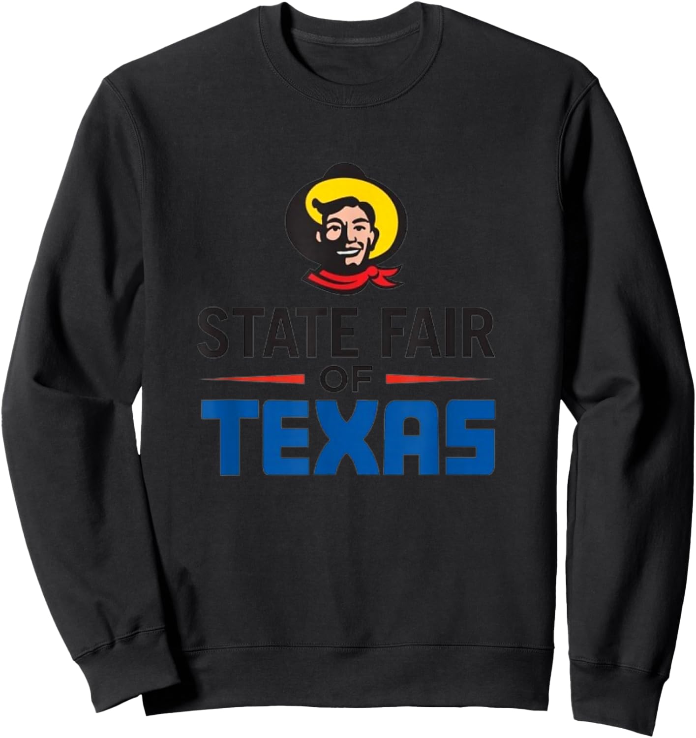 Howdy Folks State Fair Texas Sweatshirt - Sweatshirt | Black