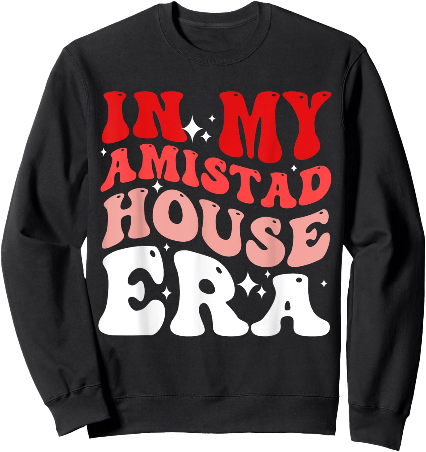 AMISTAD House of Friendship Era RCA Friendship School Sit Sweatshirt - Sweatshirt | Black