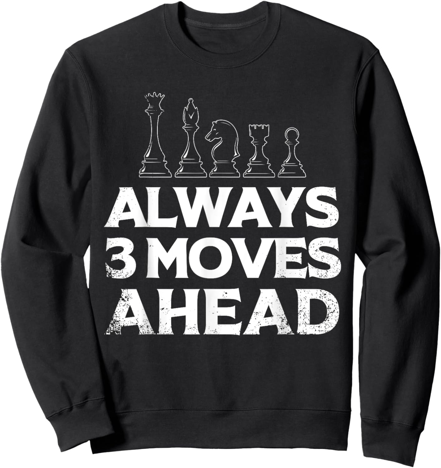 Cool Chess Design Women Chess Lover Chess Player Sweatshirt - Sweatshirt | Black