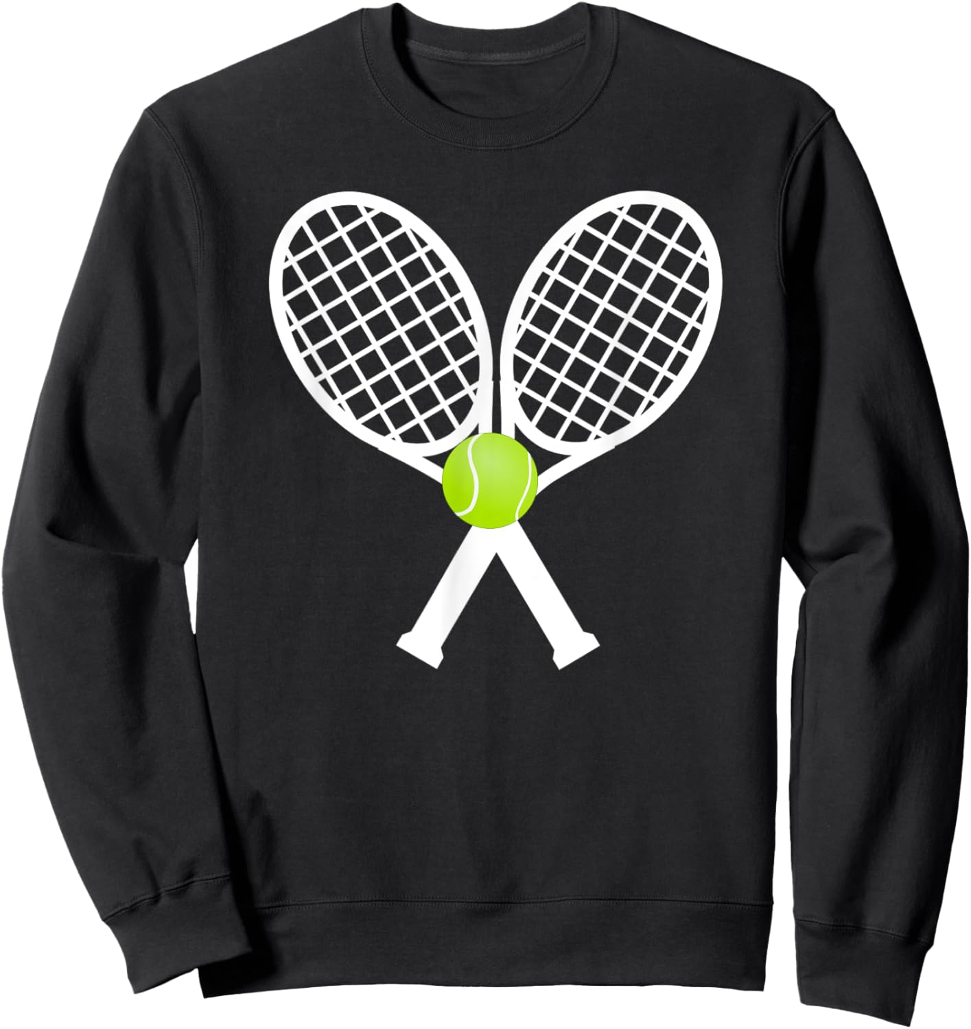 Tennis Rackets Sweatshirt - Sweatshirt | Black