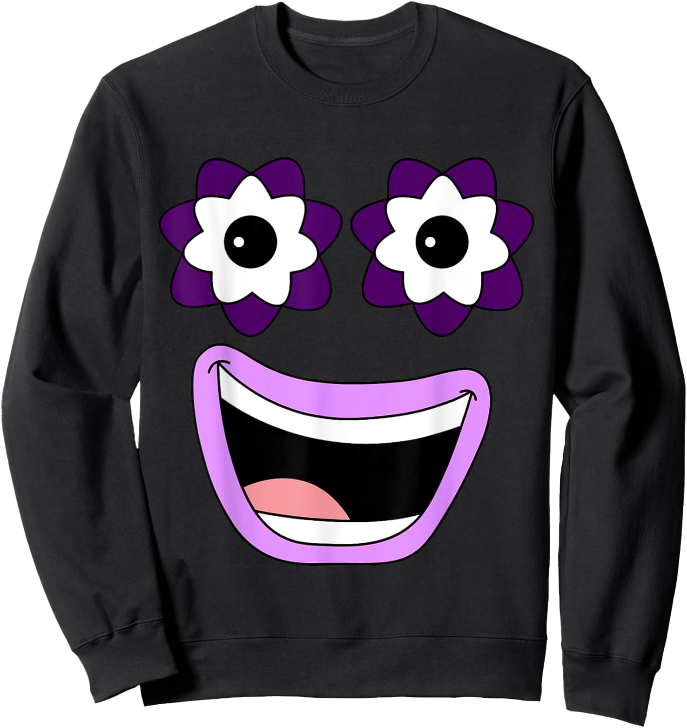 Number Halloween Costume Group Matching Sweatshirt - Sweatshirt | Black
