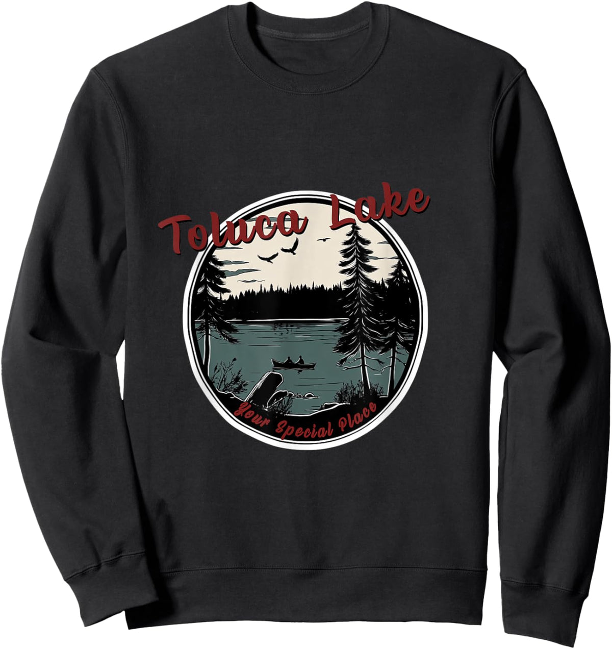 Toluca Lake Gaming Fan Silent Hills Art Sweatshirt - Sweatshirt | Black