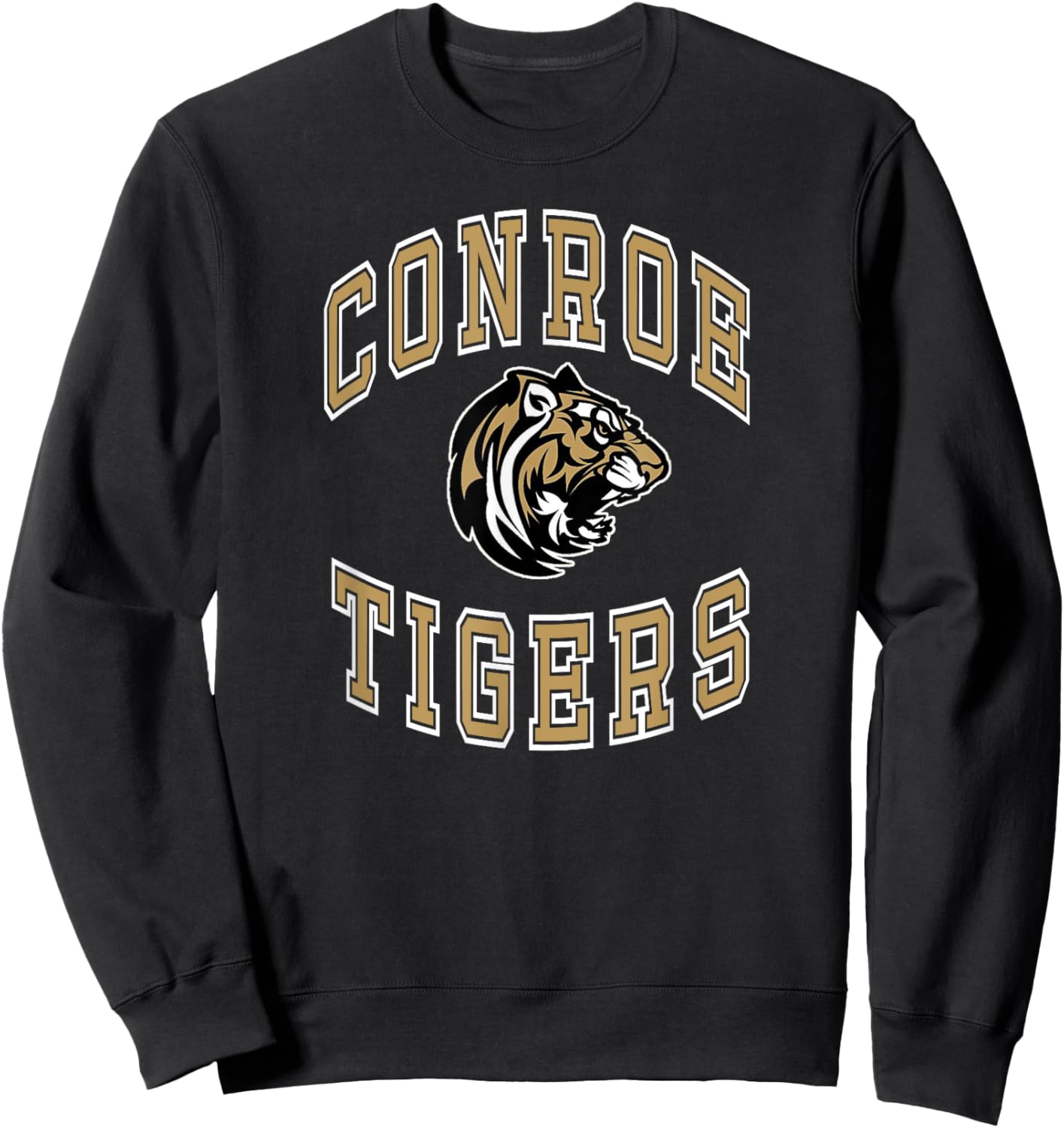 Conroe High School Tigers Sweatshirt - Sweatshirt | Black