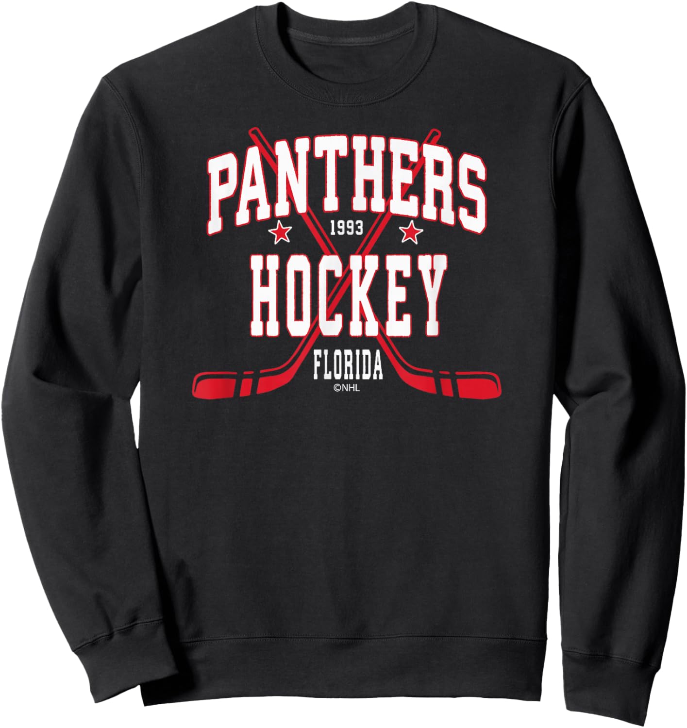Florida Panthers Stars Officially Licensed Sweatshirt - Sweatshirt | Black