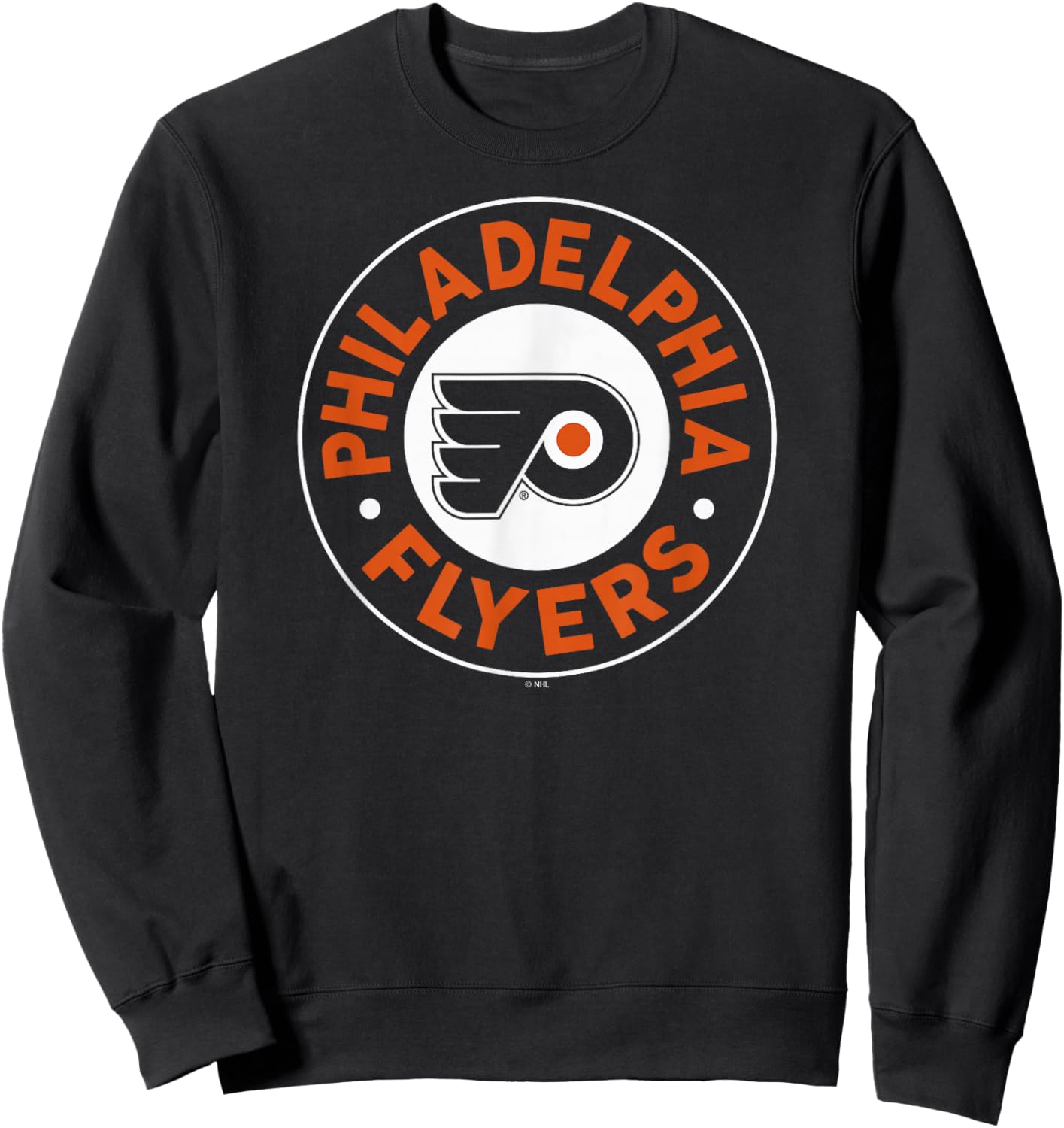 Philadelphia Flyers Symbol Black Officially Licensed Sweatshirt - Sweatshirt | Black