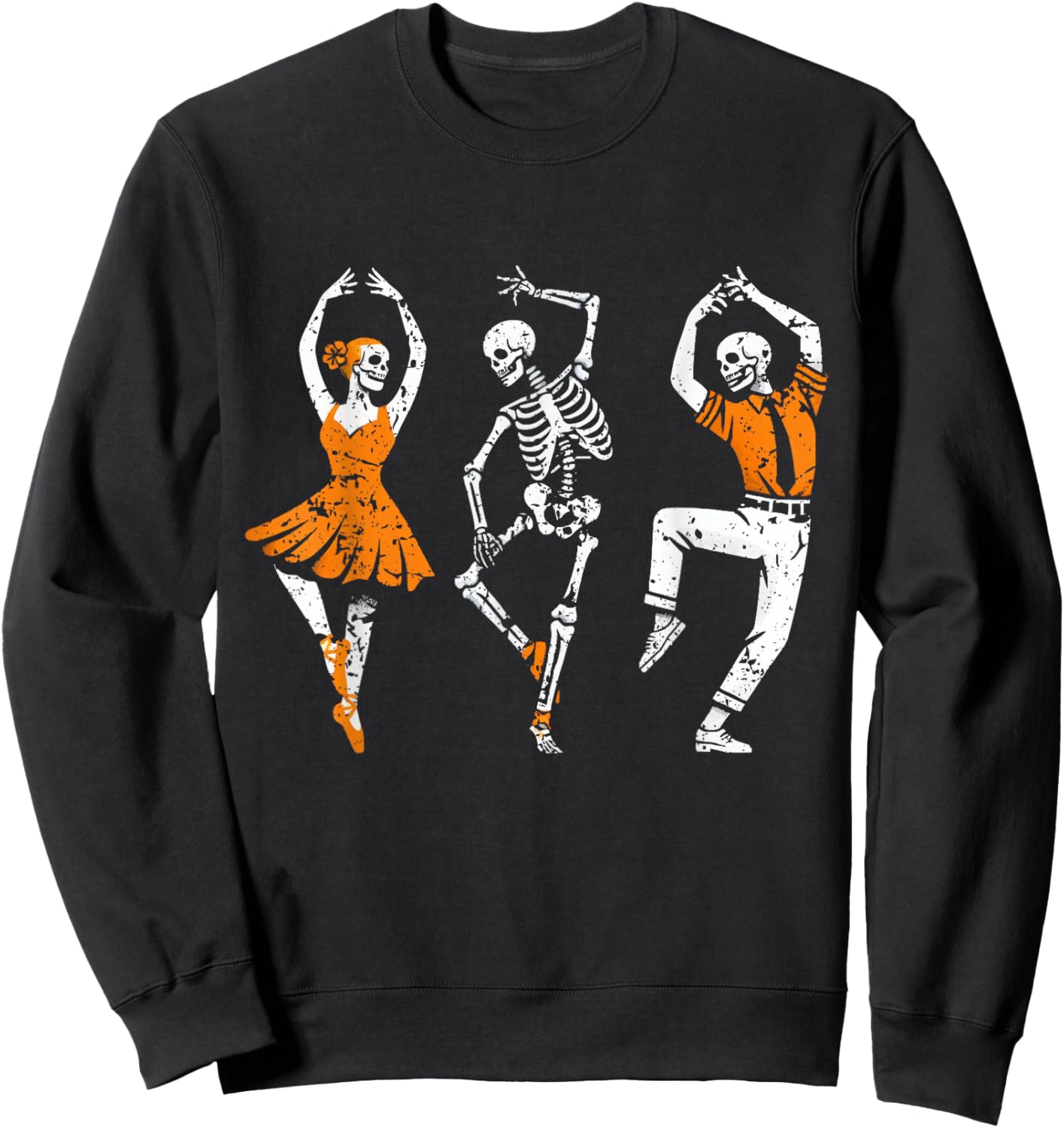Skeleton Dance Teacher tap, step, or clog, Ballet Dancer Sweatshirt - Sweatshirt | Black
