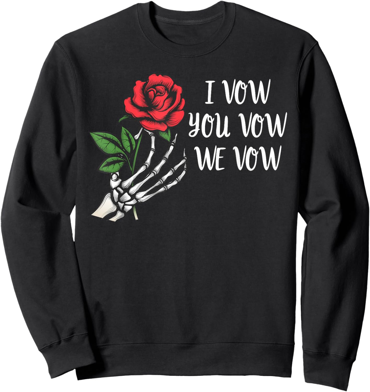 I Vow You Vow We Vow Shirt,Smutty Fantasy Dark Romance Book Sweatshirt - Sweatshirt | Black