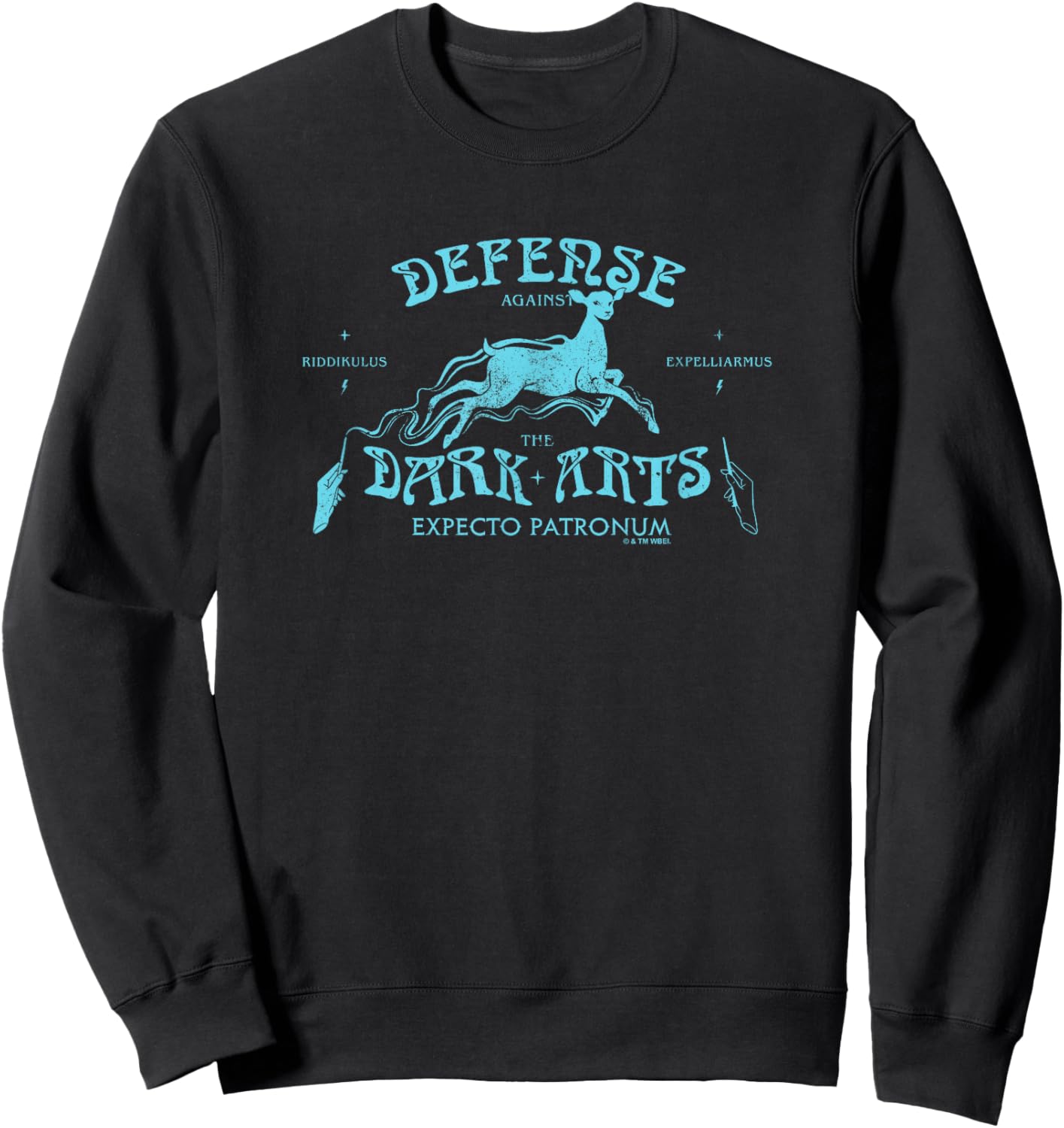 Harry Potter Dark Arts Expecto Patronium Sweatshirt - Sweatshirt | Black