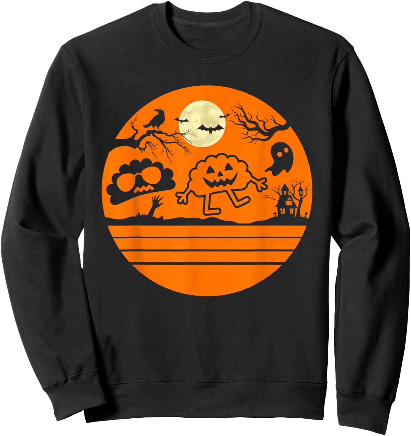 Polish Pierogi Shirt Halloween Funny Polish Food Sweatshirt - Sweatshirt | Black