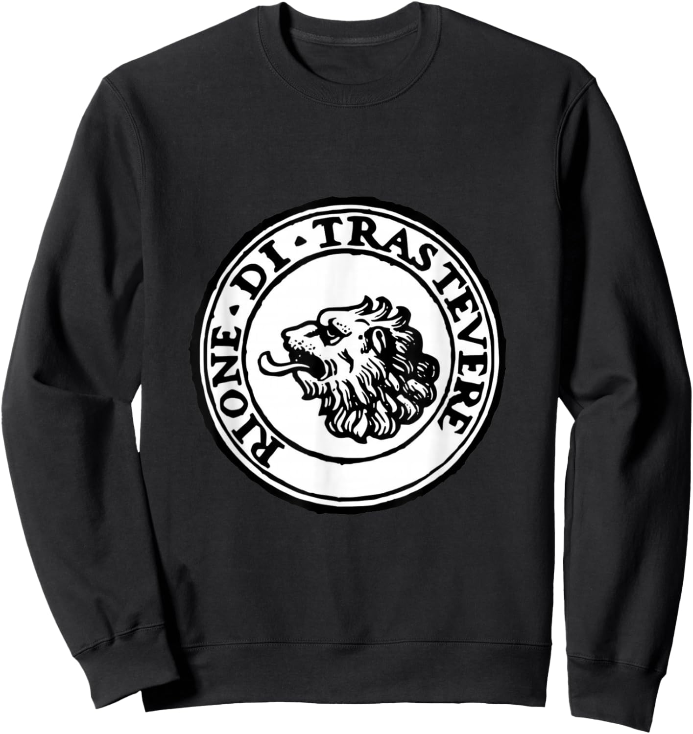 Trastevere district Symbol of the districts Rome Sweatshirt - Sweatshirt | Black