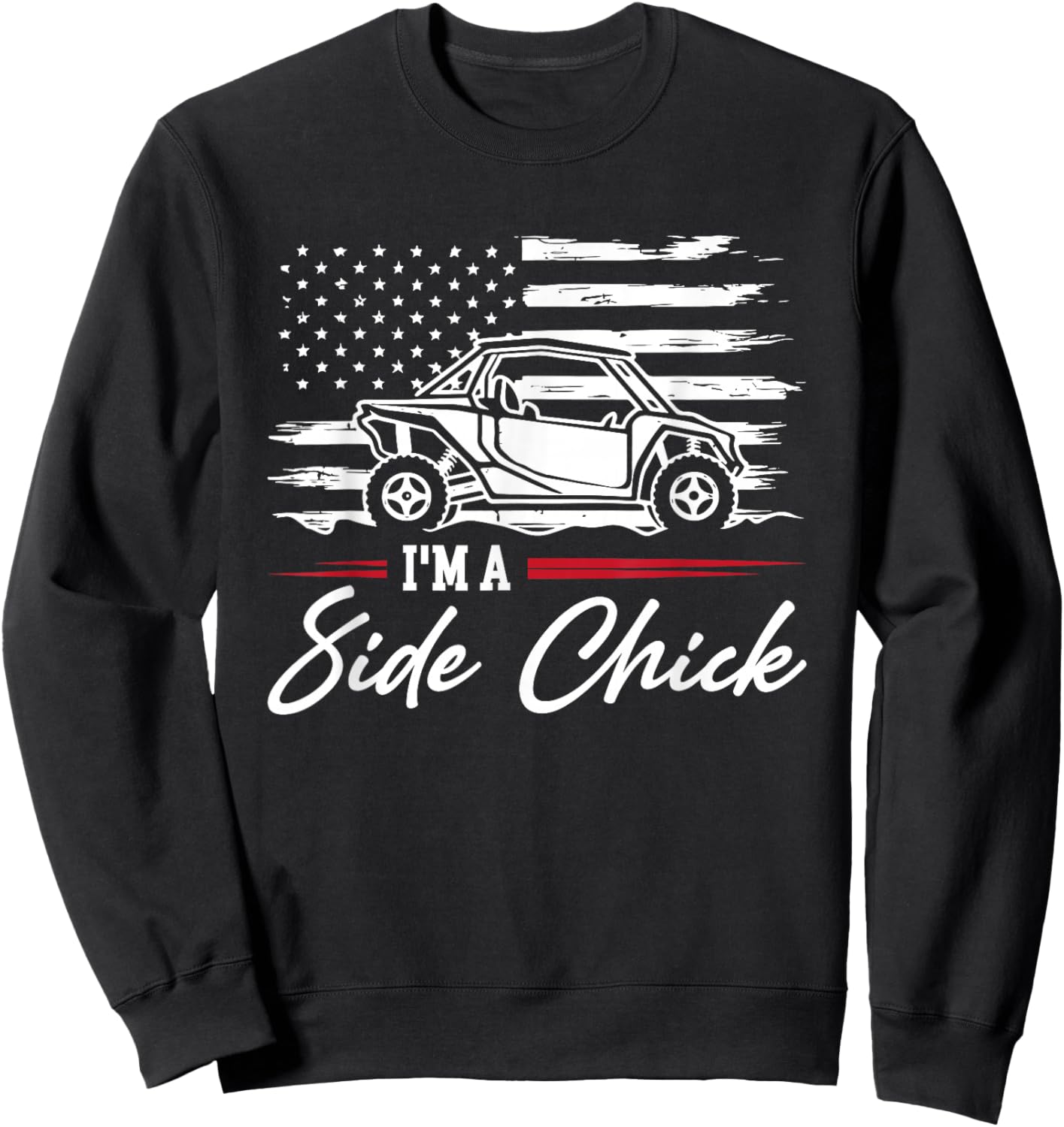 I'm a Side Chick SXS Sweatshirt - Sweatshirt | Black