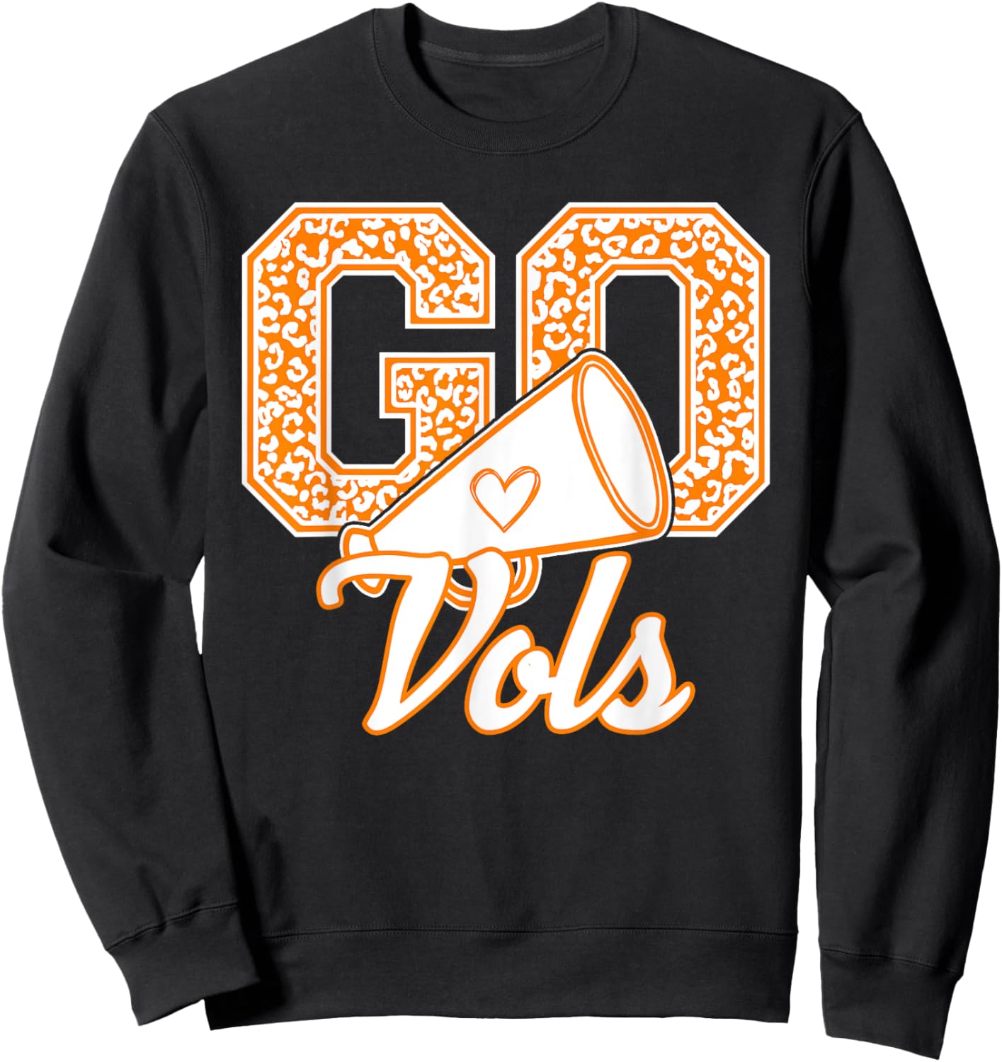 Go Cheer Tennessee Men Women Kids Sweatshirt - Sweatshirt | Black