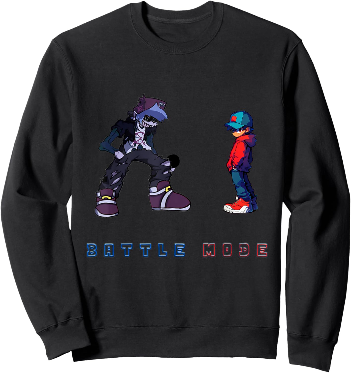 Silly Billy in Battle Mode Sweatshirt - Sweatshirt | Black