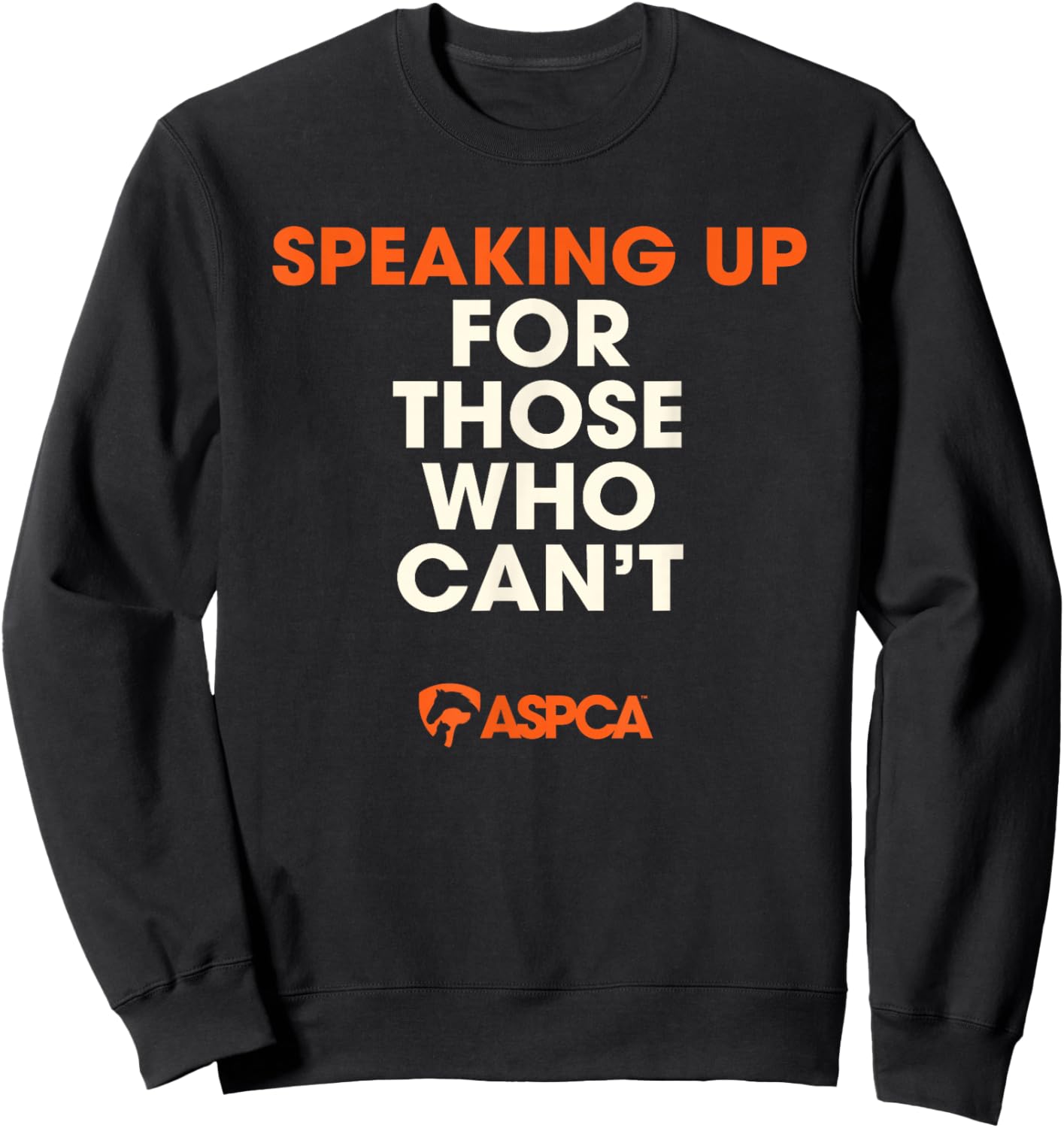 Speaking Up for Those Who Can't Sweatshirt - Sweatshirt | Black