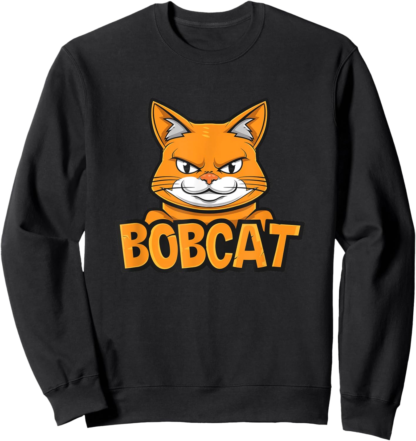 Nice Bobcat Costume for Boys and Girls Sweatshirt - Sweatshirt | Black