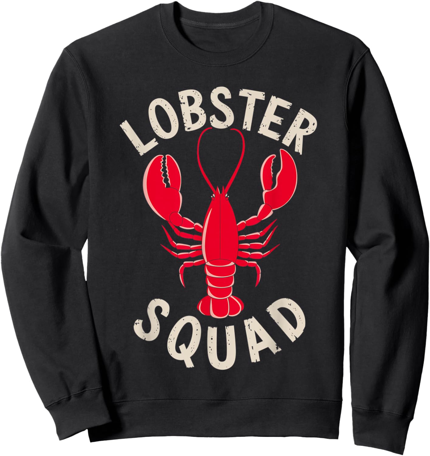 Lobster Squad Festival Party Sweatshirt - Sweatshirt | Black