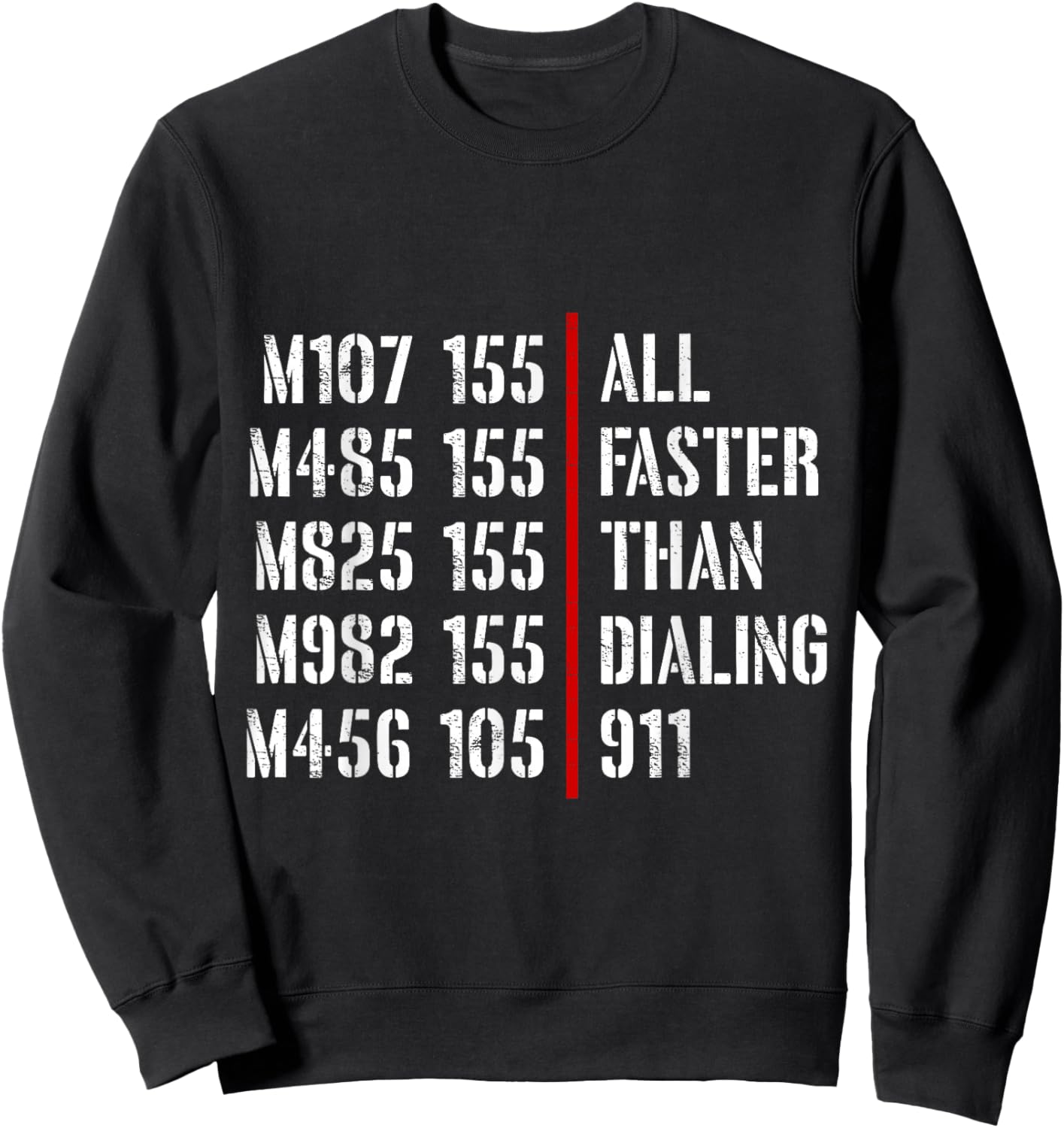 Field artillery officer Sweatshirt - Sweatshirt | Black