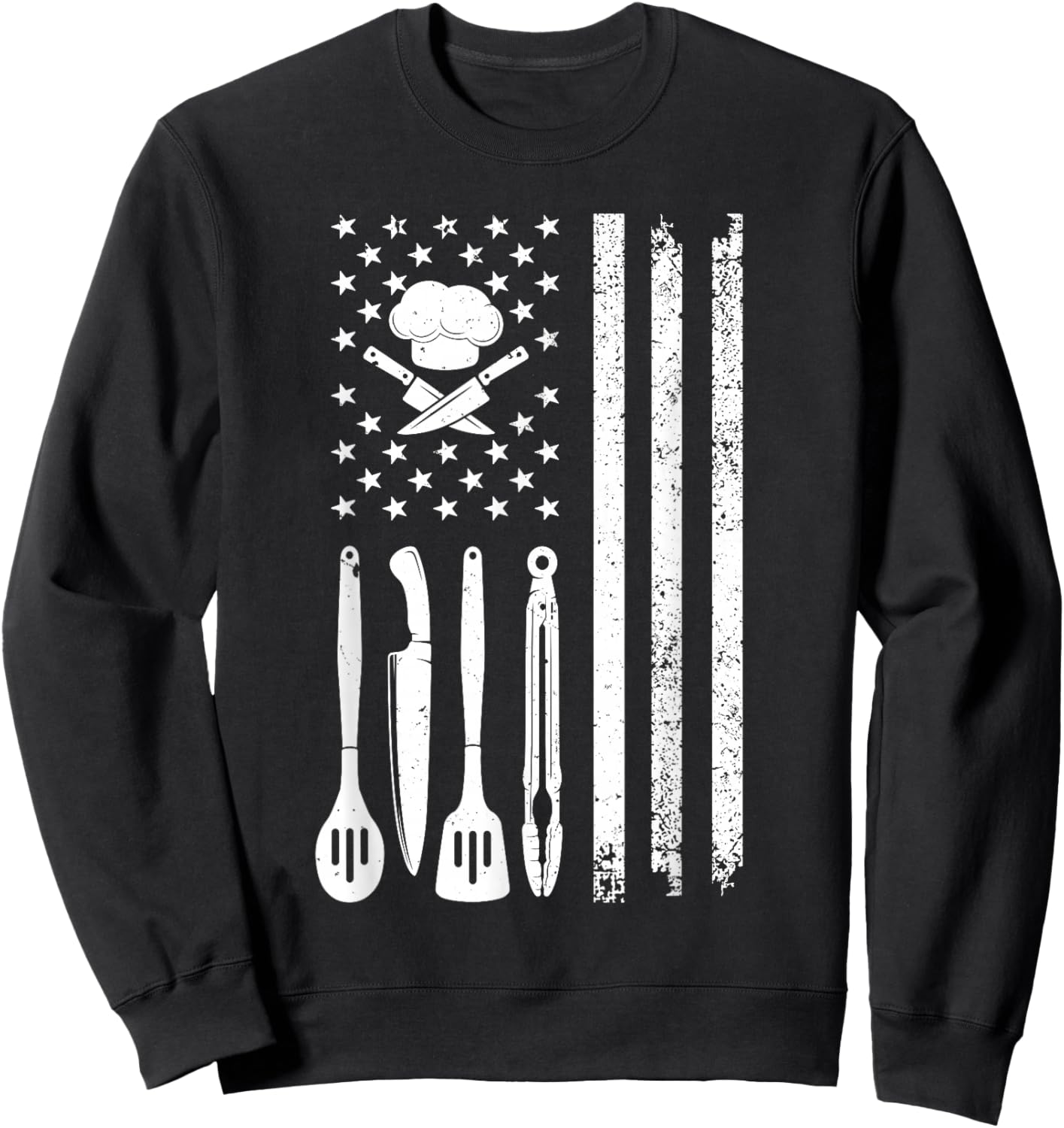 Cool Chef Art Women Restaurant Cook Male Home Chef Sweatshirt - Sweatshirt | Black