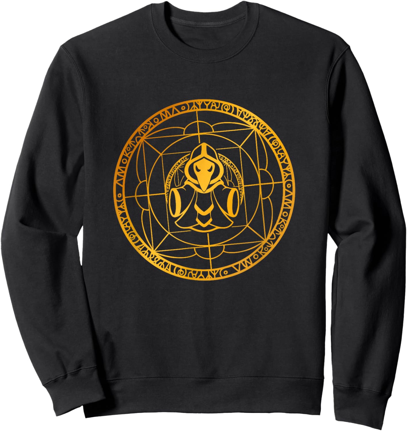 Lunatic Cultist Gold Logo PAPL1096 Sweatshirt - Sweatshirt | Black