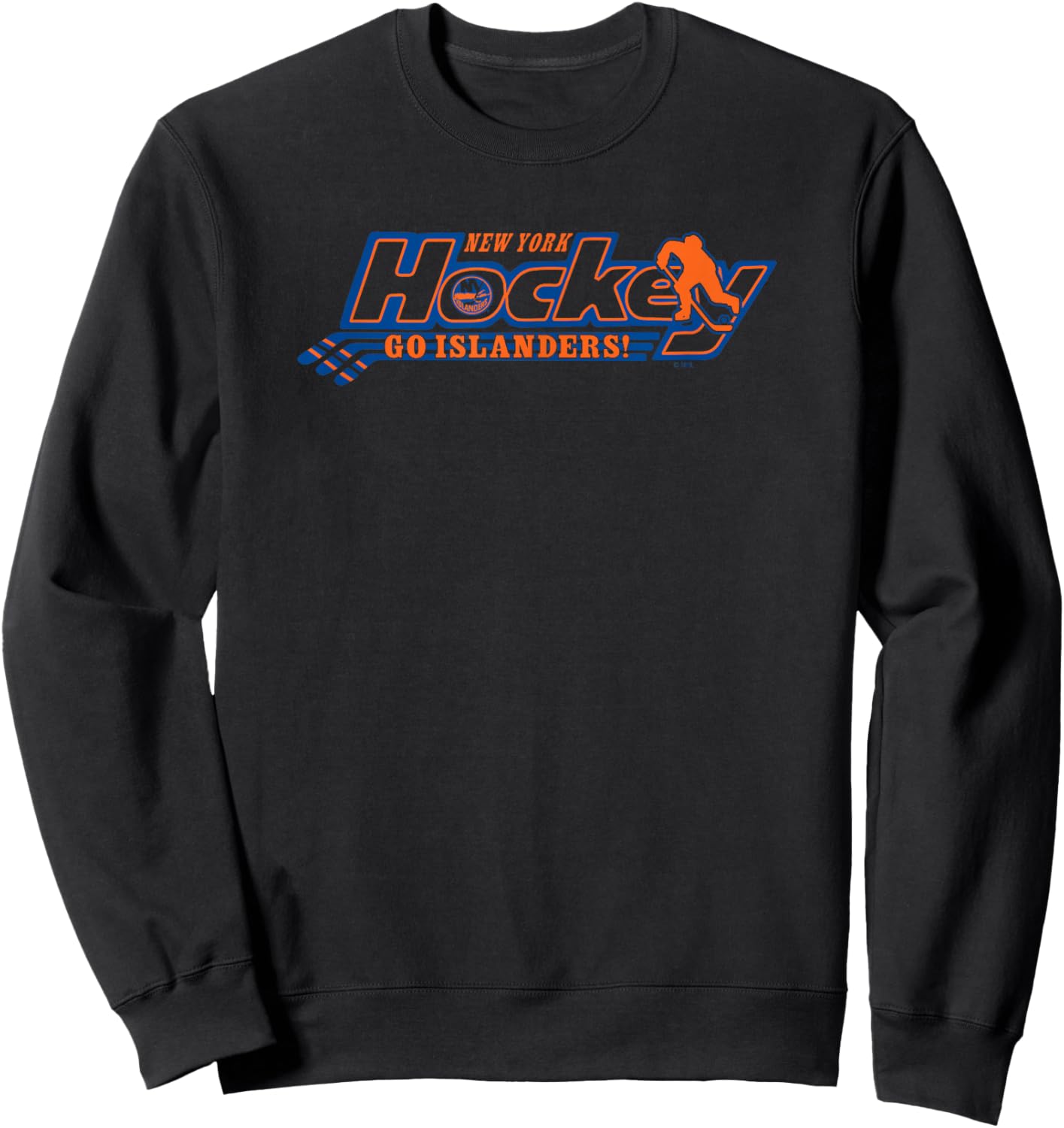 New York Islanders Hockey White Officially Licensed Sweatshirt - Sweatshirt | Black