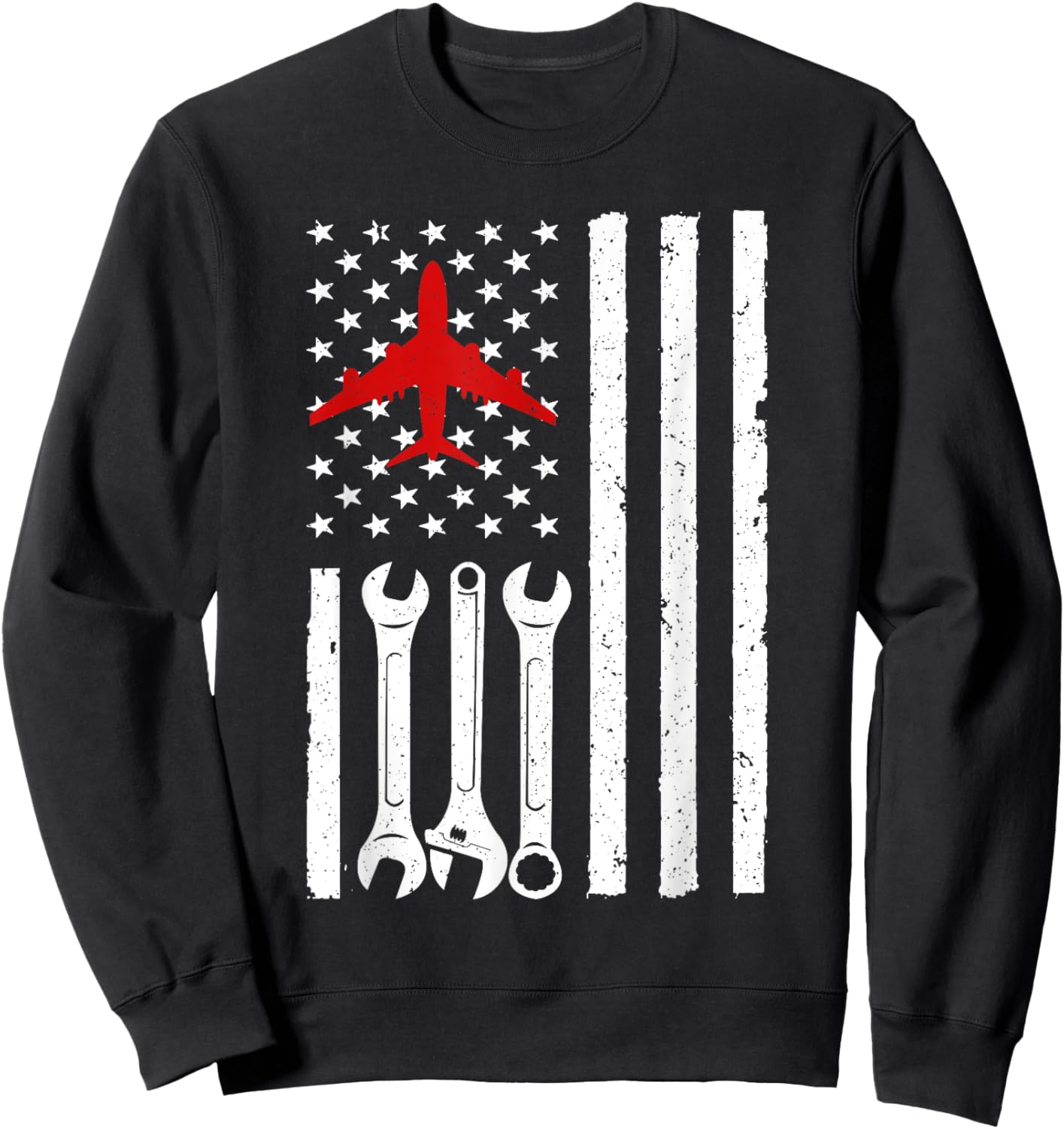 Aircraft Mechanic design Women Aviation Maintenance Sweatshirt - Sweatshirt | Black