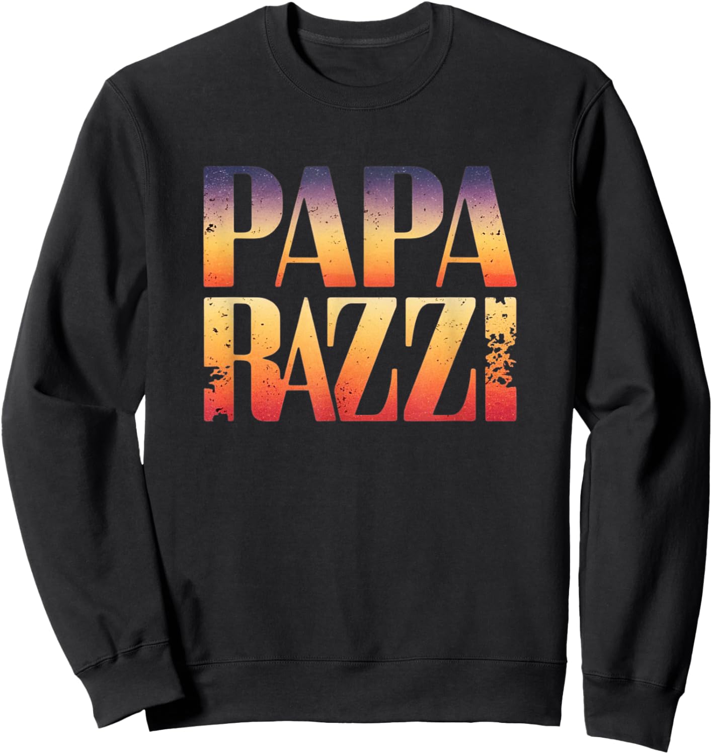 Paparazzi Celebrity Humor Lovers Design Men Women Boy Girl Sweatshirt - Sweatshirt | Black