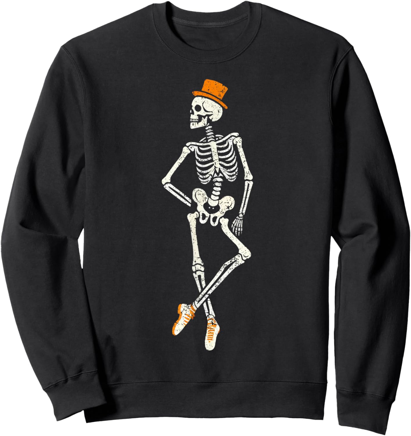 Halloween Skeleton Tap Dance - Ballet Dance teacher Sweatshirt - Sweatshirt | Black
