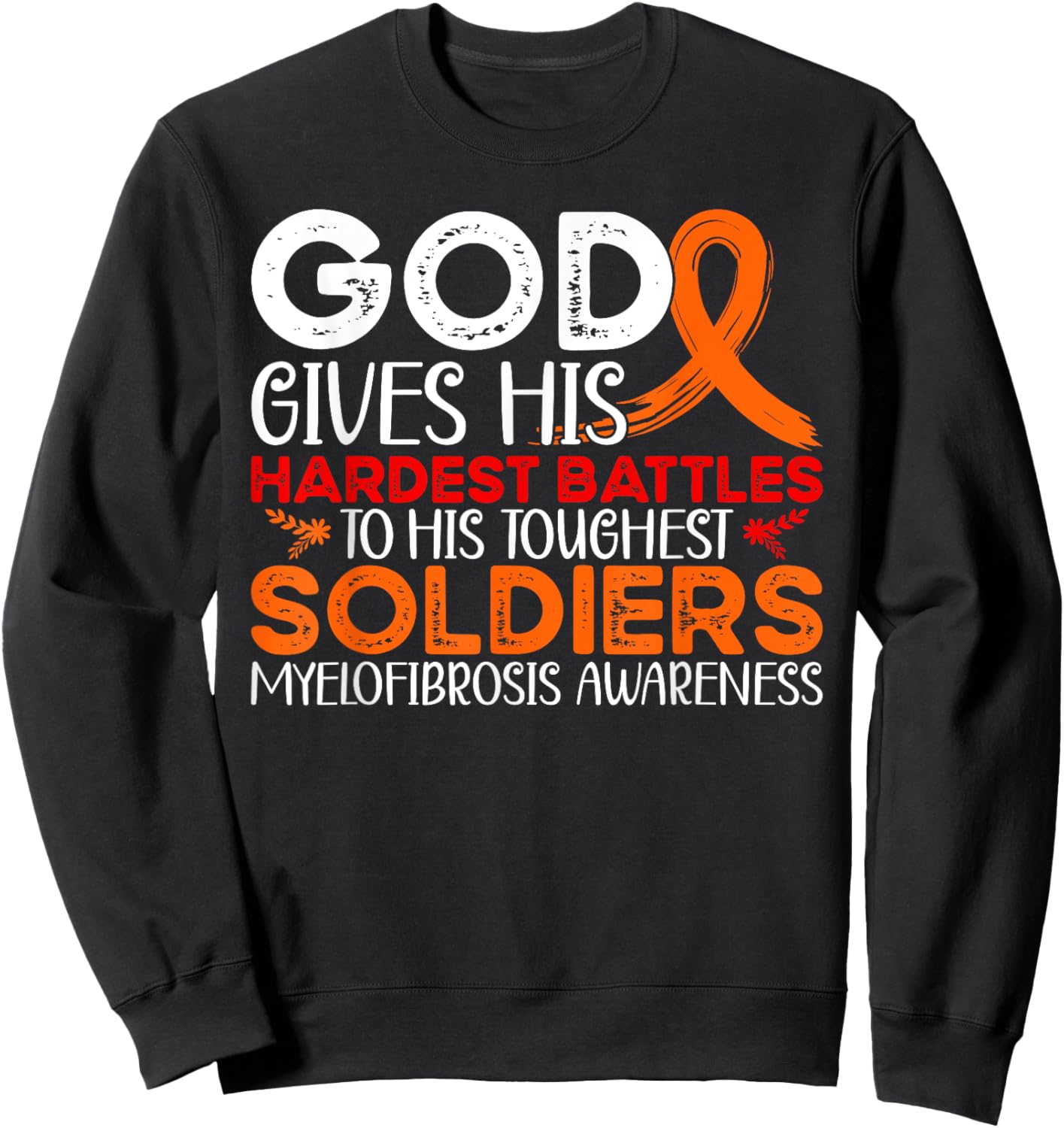 Adults, -Kids Awareness - Black, Small, Short Sleeve, Classic Fit, Round Collar, Solid Colors: 100% Cotton Sweatshirt - Sweatshirt | Black