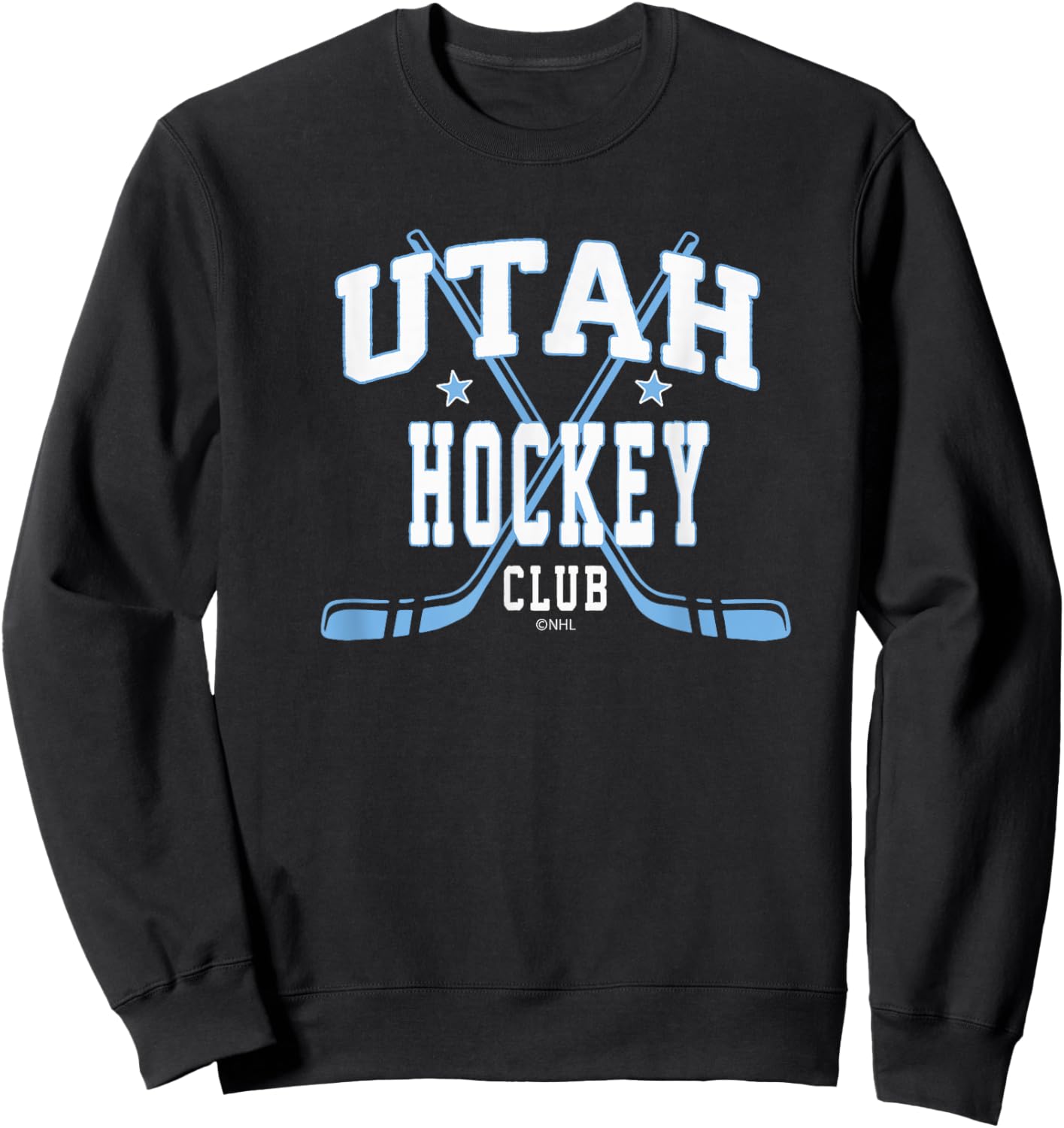 Utah Hockey Club Stars Officially Licensed Sweatshirt - Sweatshirt | Black