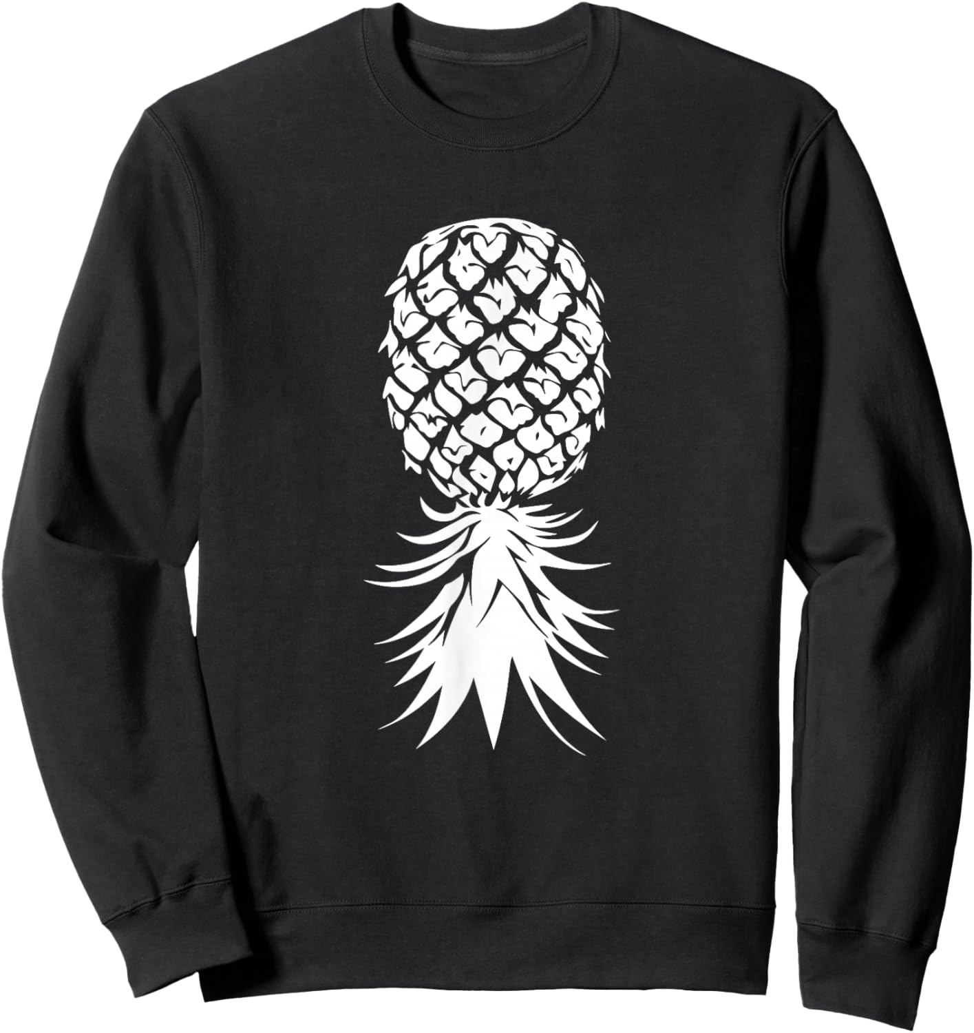 Upside Down Pineapple Sweatshirt - Sweatshirt | Black