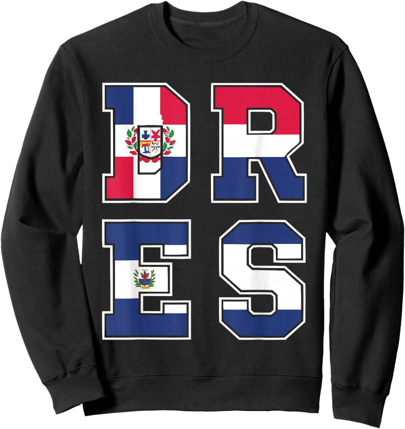 Dominican Salvadorian El Salvador Dominican Republic Sweatshirt - Sweatshirt | Black