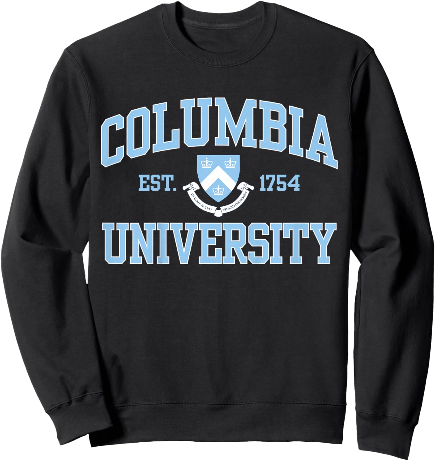 Kids Columbia Arch Over Crest EST. 1754 Navy | Columbia Sweatshirt - Sweatshirt | Black