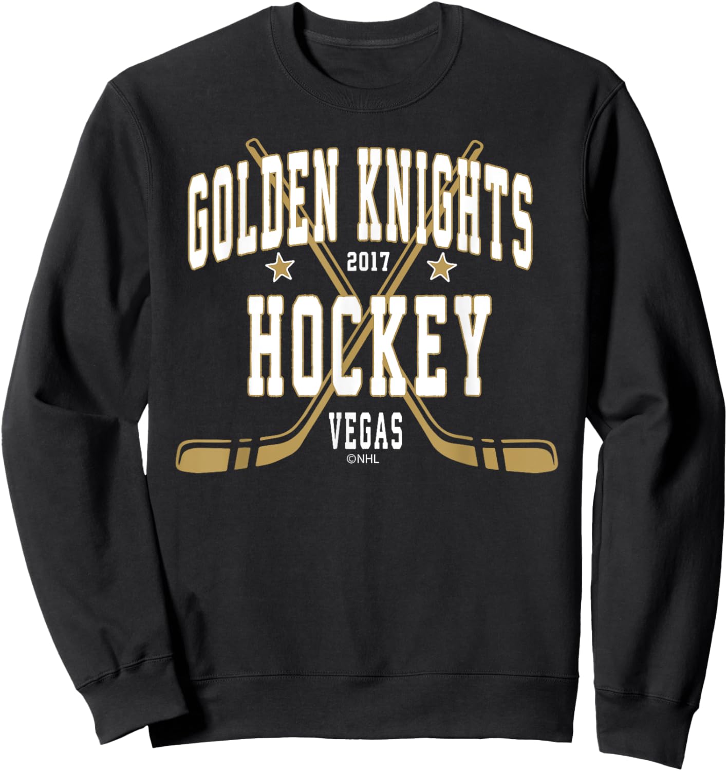 Vegas Golden Knights Stars Black Officially Licensed Sweatshirt - Sweatshirt | Black