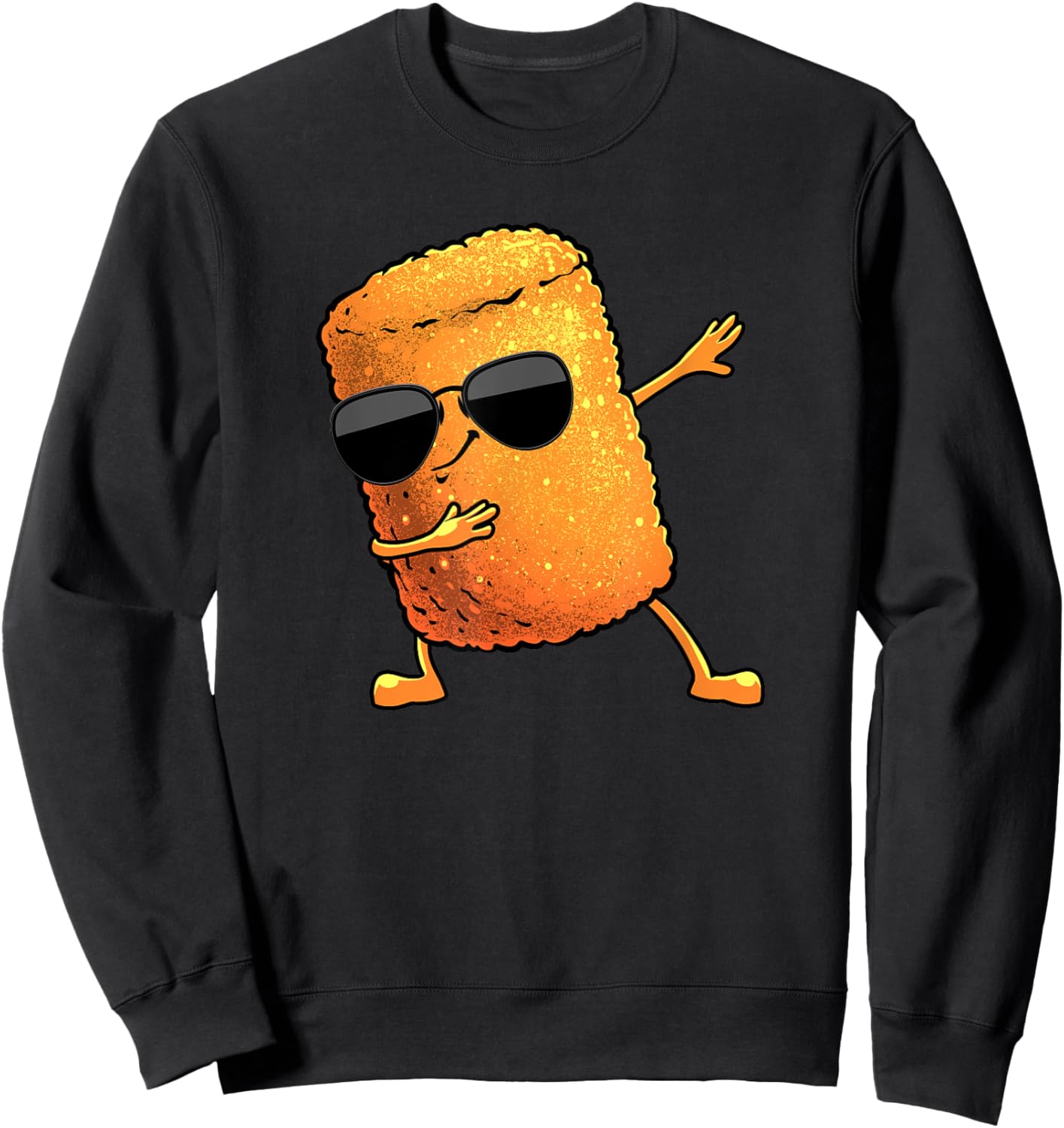 Cool Tater Tot Design Women Kids Tater Tot Lovers Sweatshirt - Sweatshirt | Black