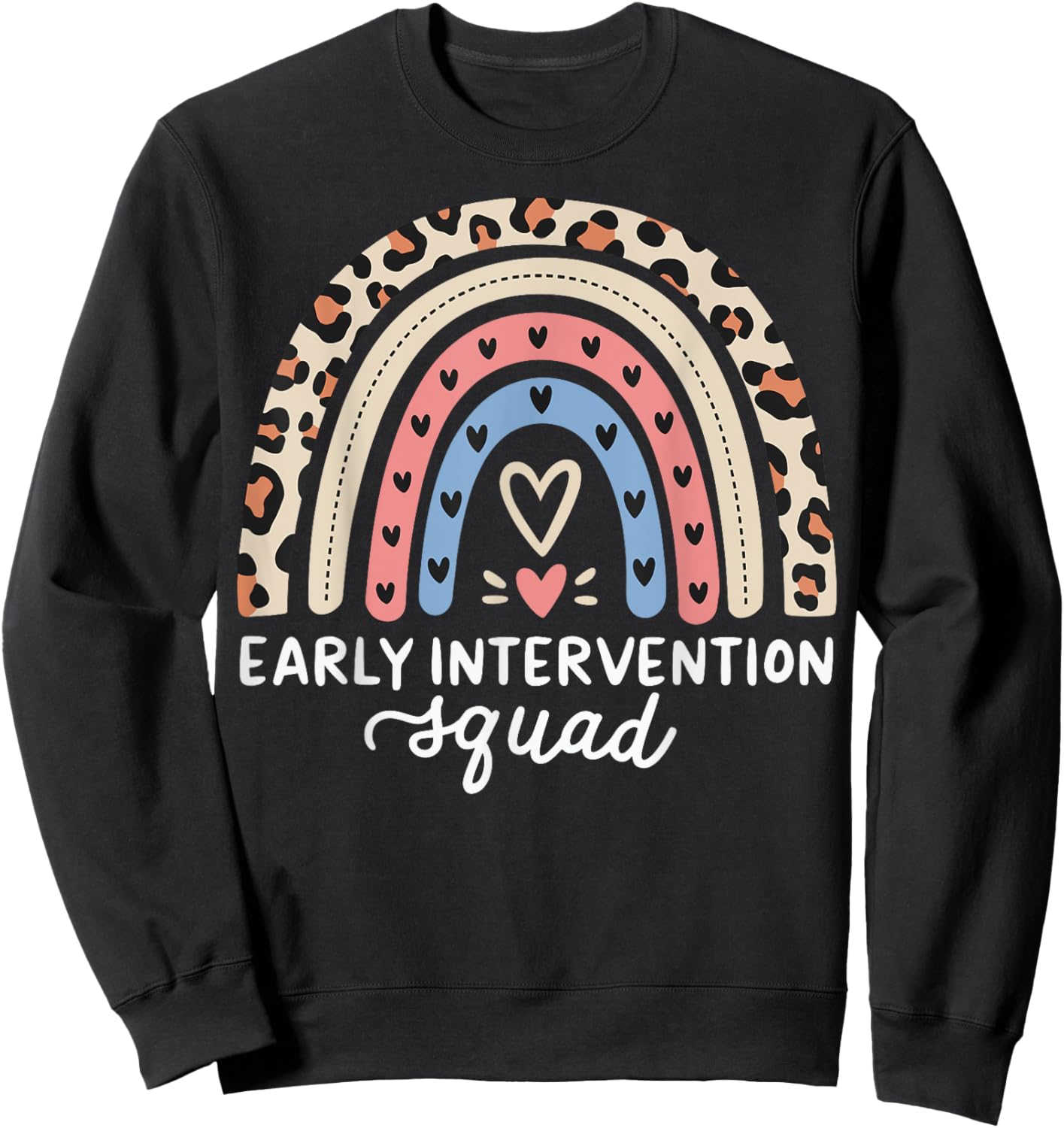 Early Intervention Squad Behavioral Intervention Sweatshirt - Sweatshirt | Black