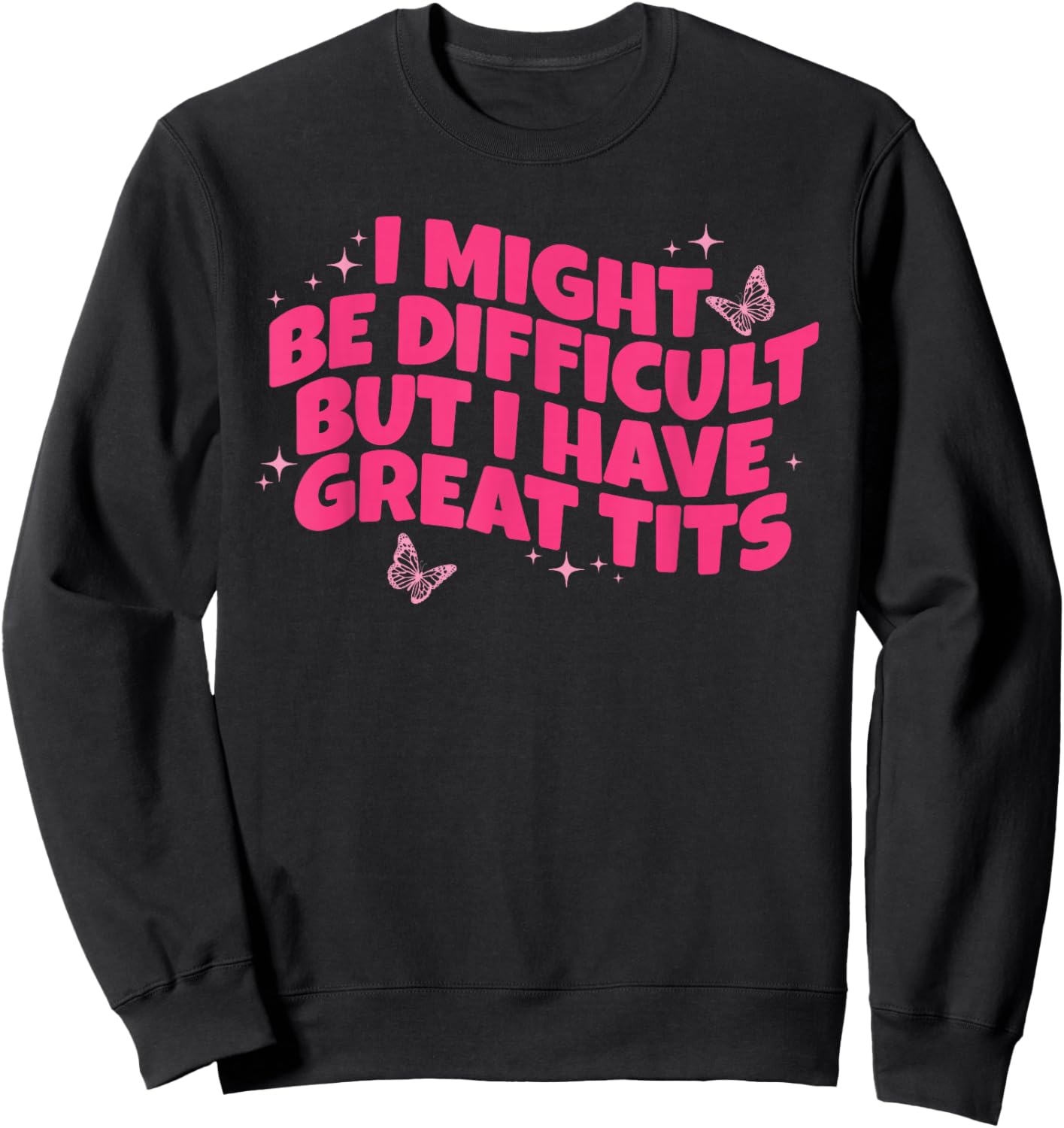 Joke Sweatshirt - Sweatshirt | Black