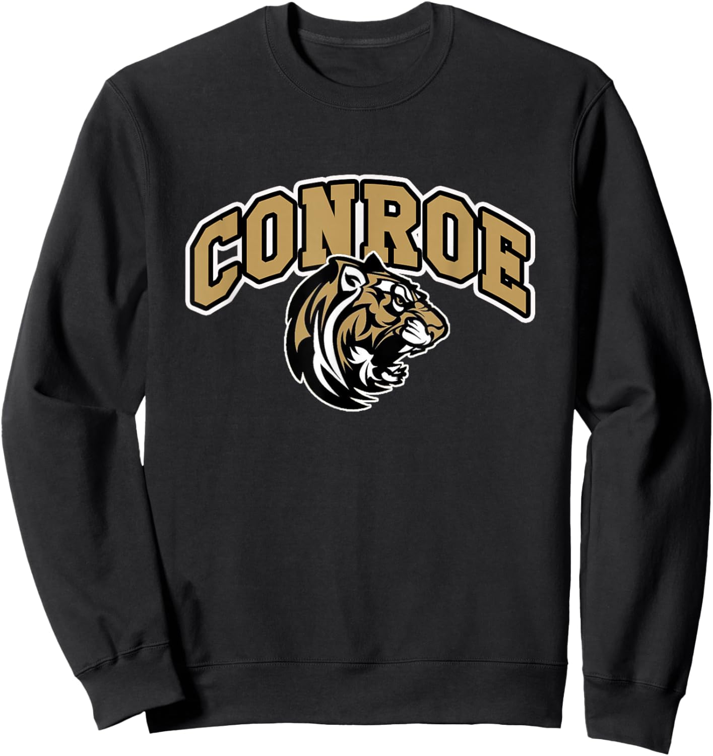 Conroe High School Tigers Sweatshirt - Sweatshirt | Black