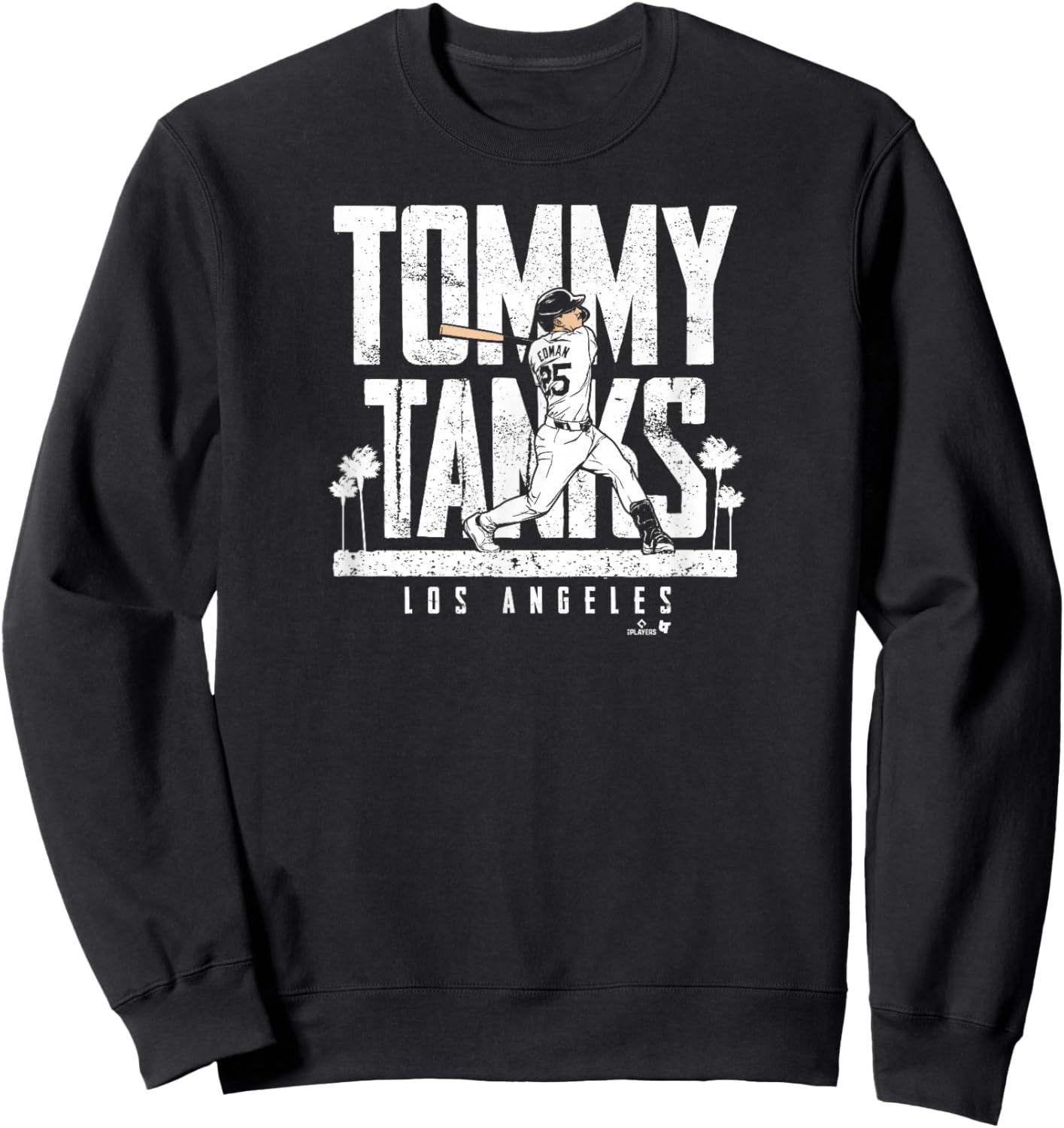 Tommy Edman - Tommy Tank - Los Angeles Baseball Sweatshirt - Sweatshirt | Black