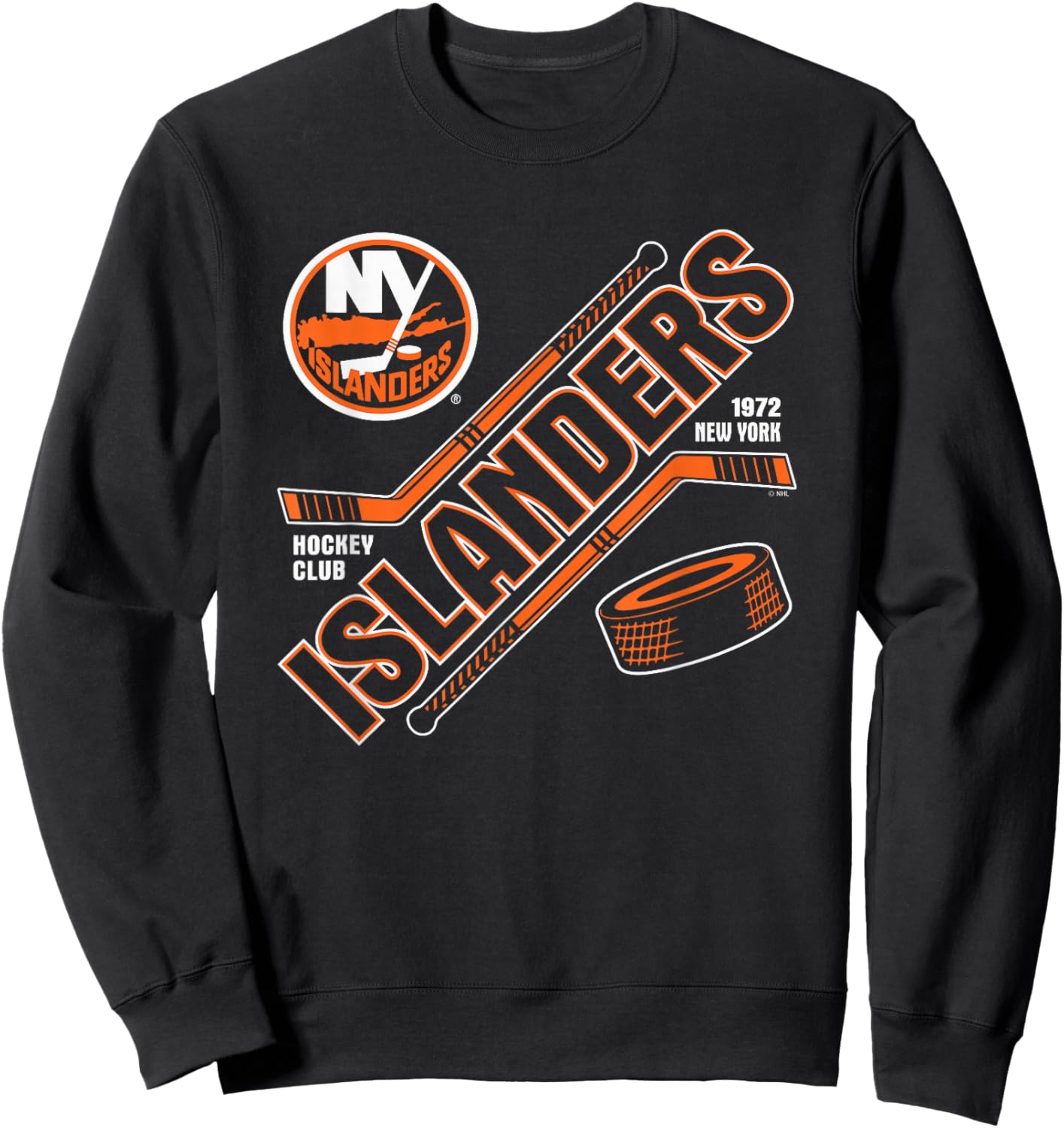 New York Islanders Force Blue Officially Licensed Sweatshirt - Sweatshirt | Black