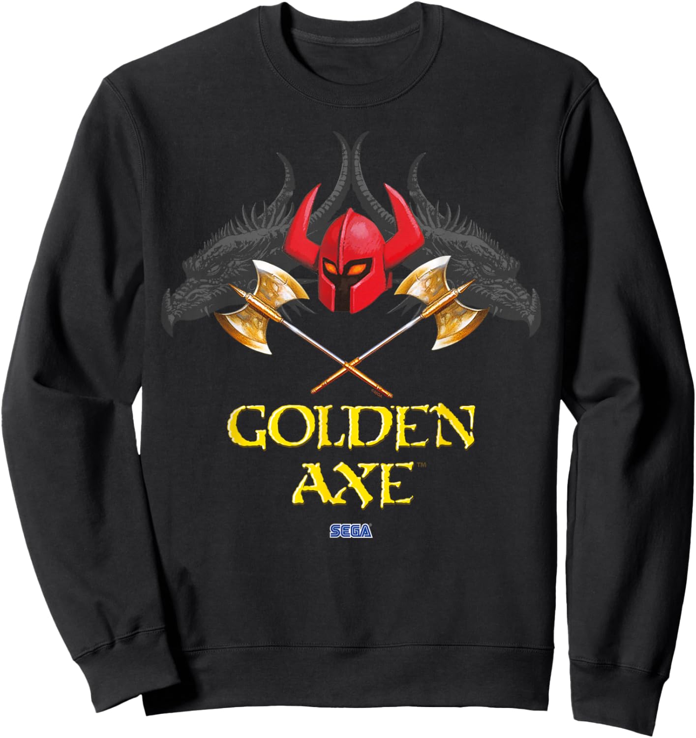 Golden Axe Death Adder SEGA Genesis video game Sweatshirt - Sweatshirt | Black