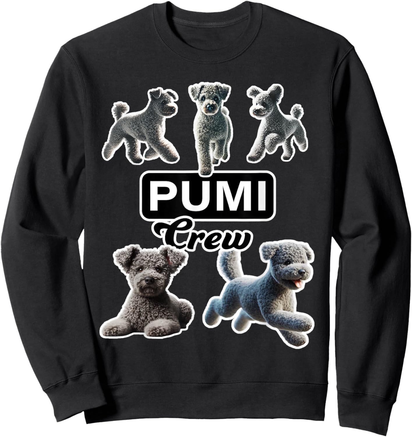 Pumi Crew Sweatshirt - Sweatshirt | Black