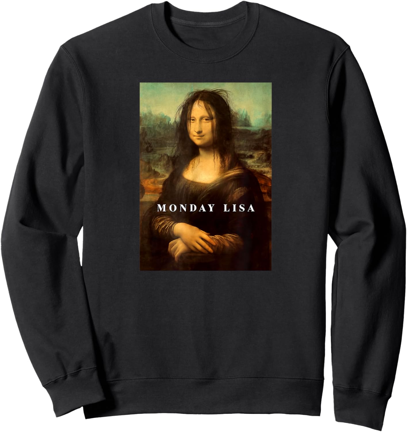 Monday lisa Sweatshirt - Sweatshirt | Black